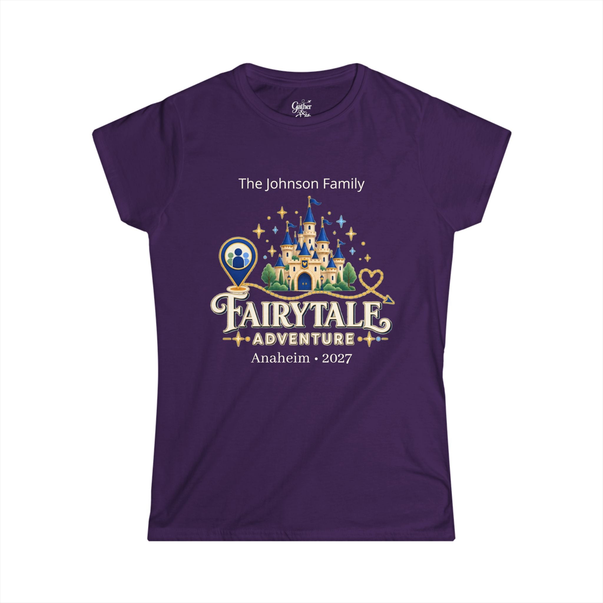 Fairytale Adventure Ladies Tee (blue)