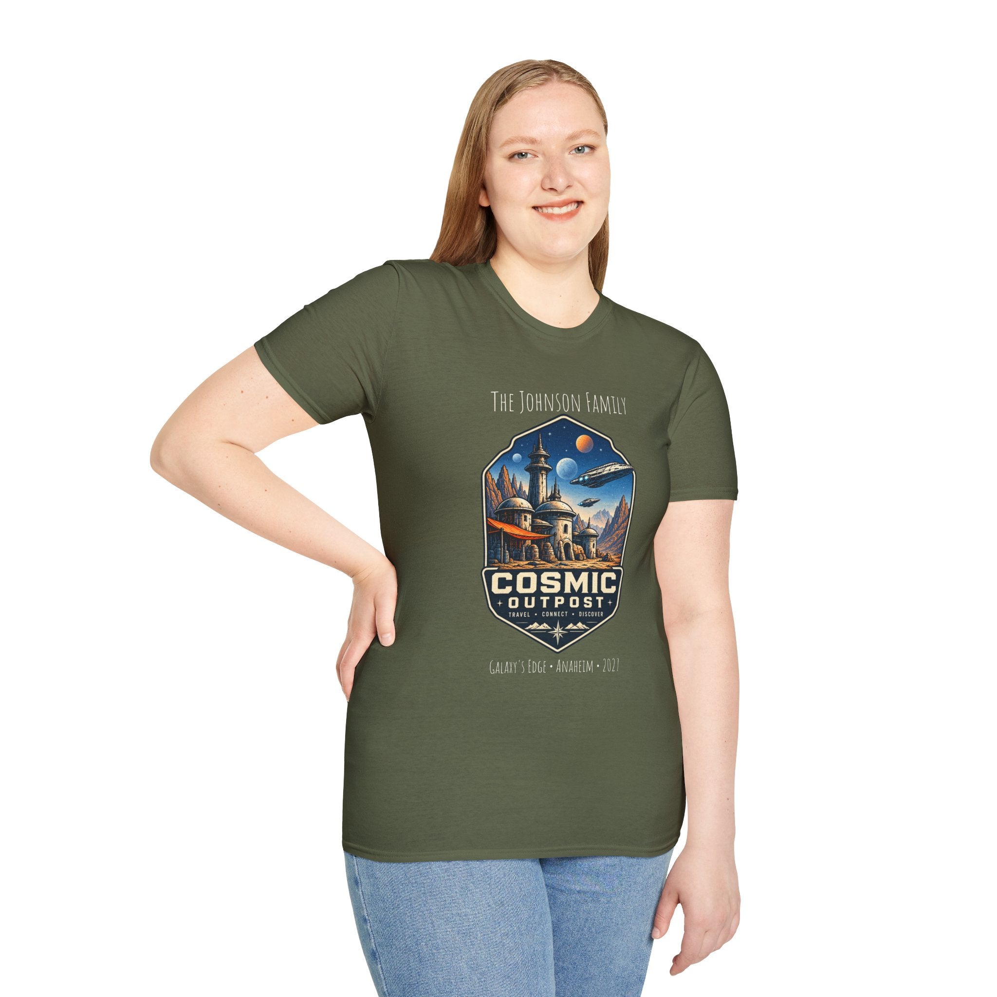 Cosmic Outpost Space Adventure Park Tee