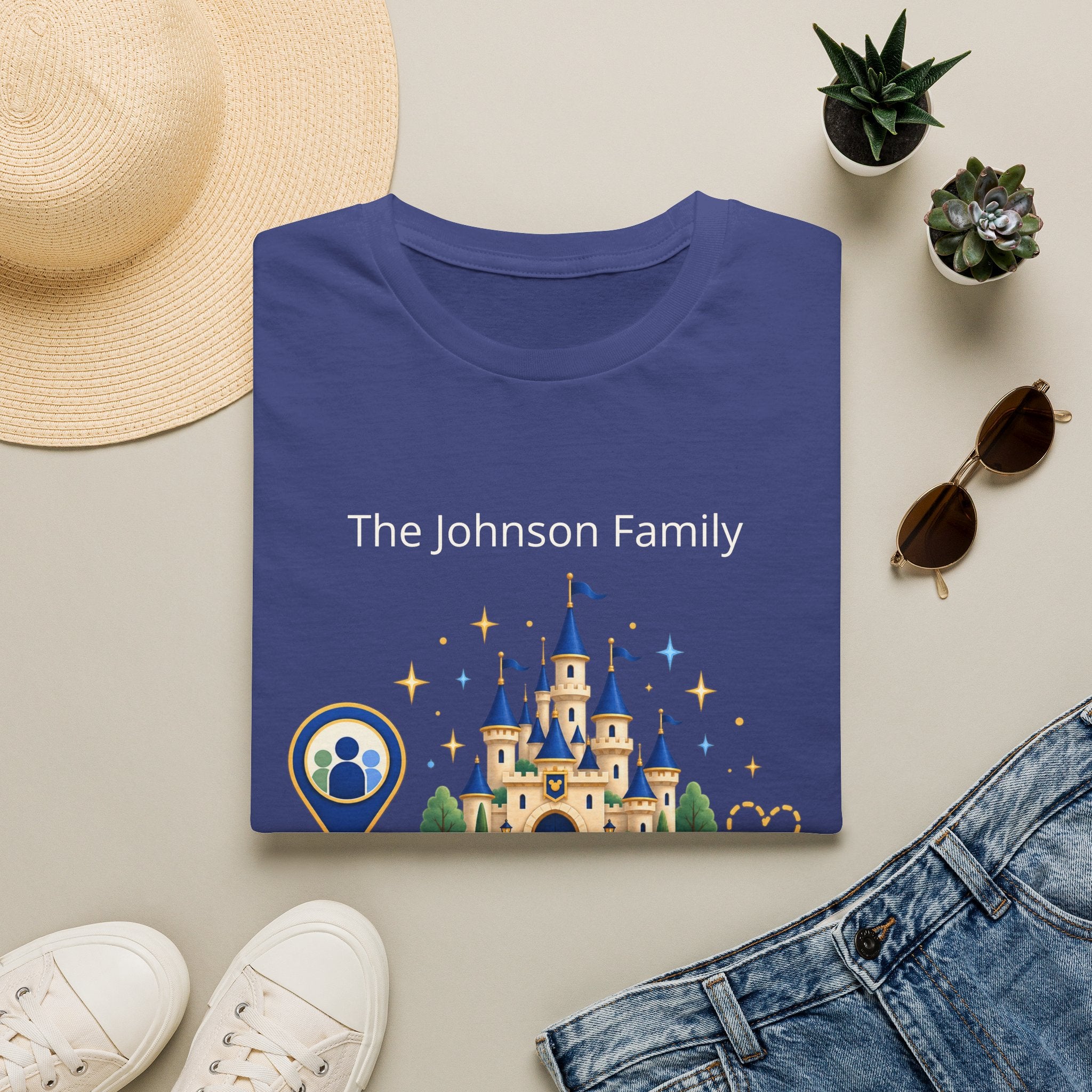 Custom Fairytale Adventure Tee (blue)