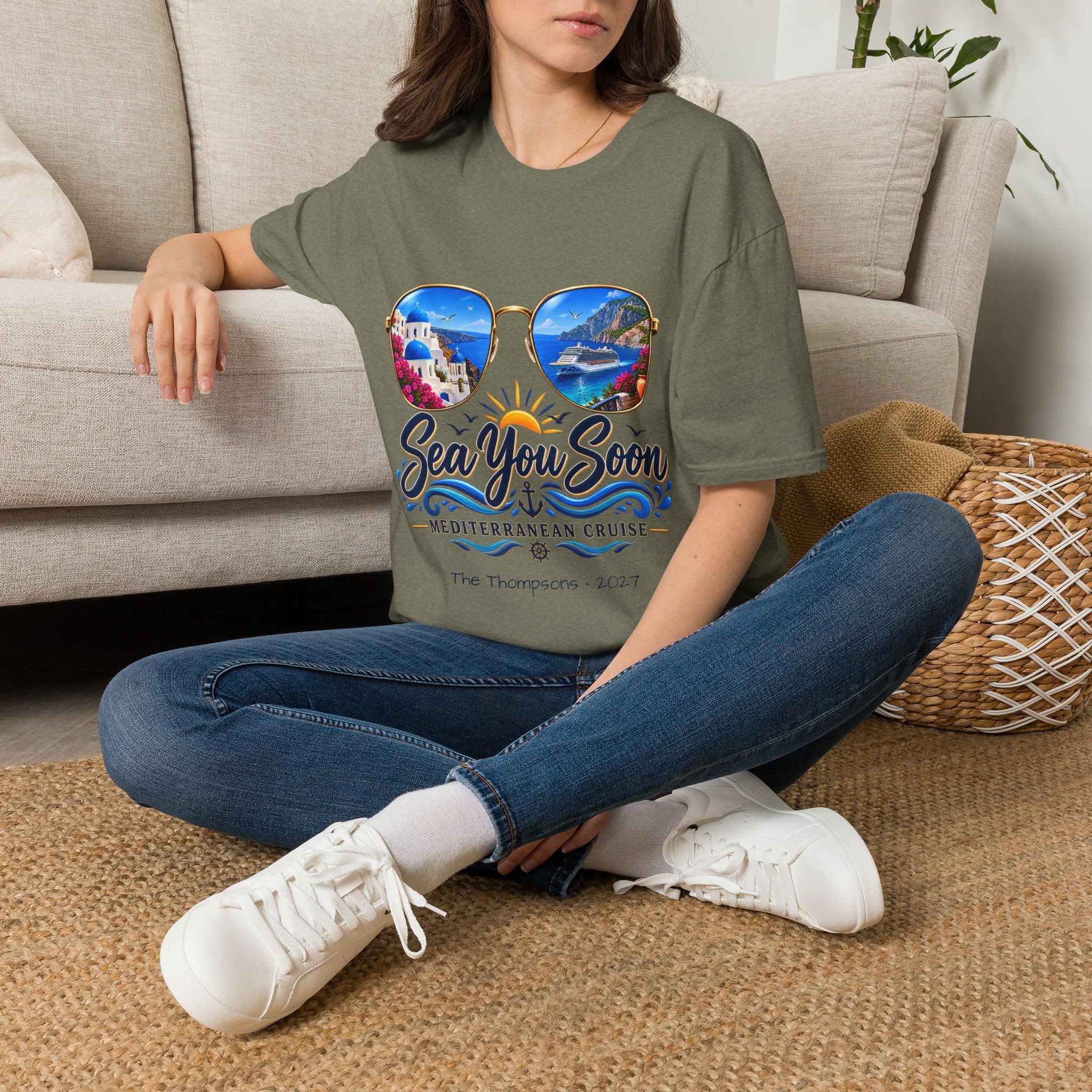 Mediterranean Cruise Sea You Soon Tee