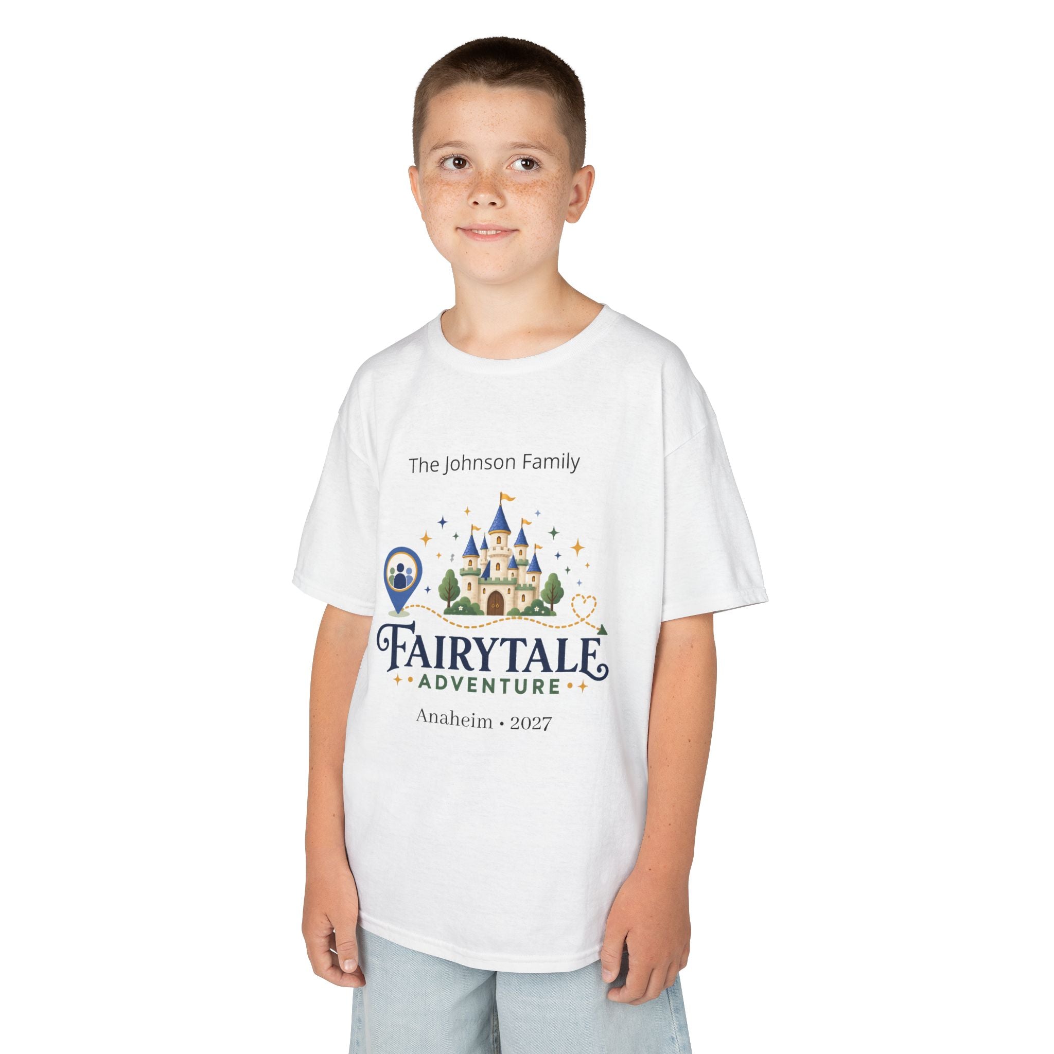 Fairytale Adventure Kids Tee (blue)