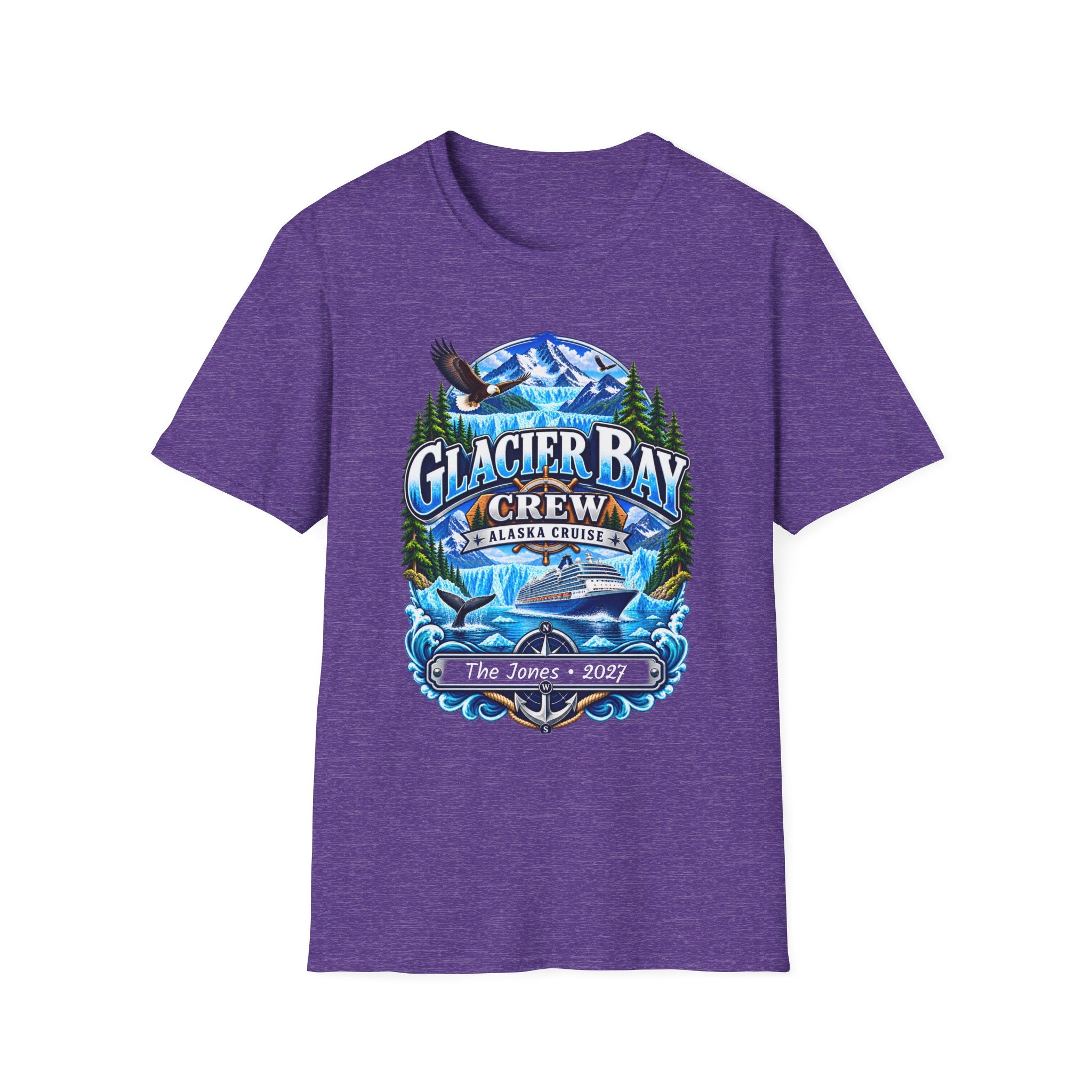 Custom Glacier Bay Alaska Cruise Tee