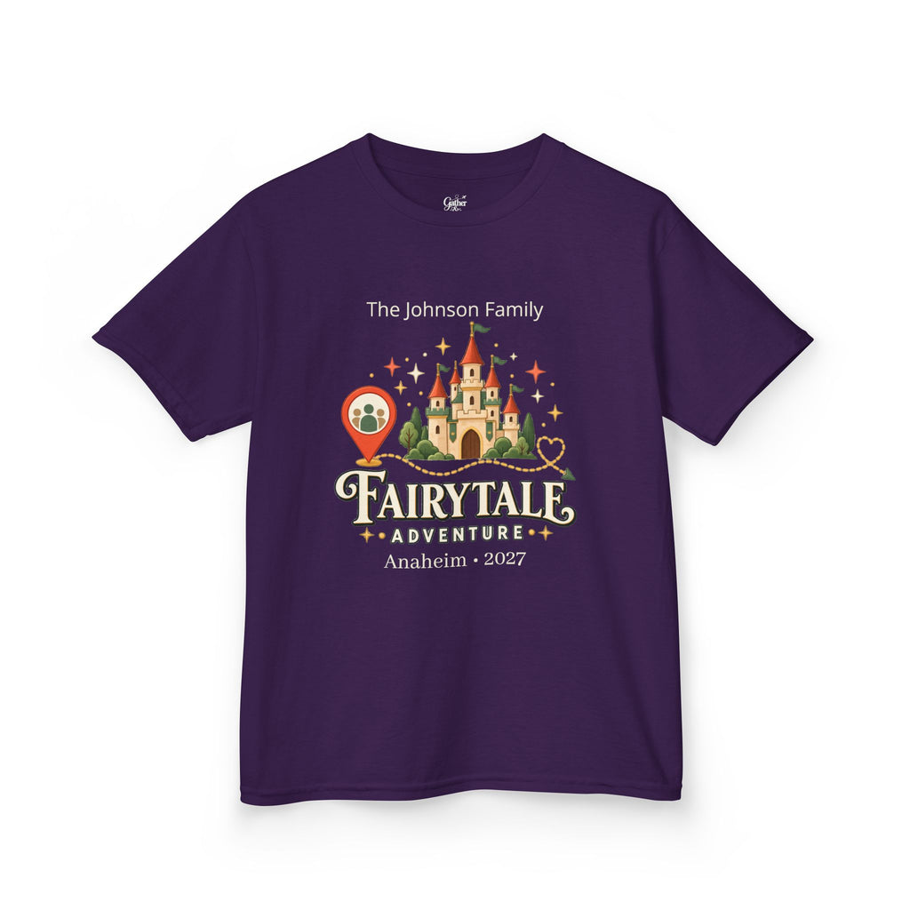 Fairytale Adventure Kids Tee (coral)