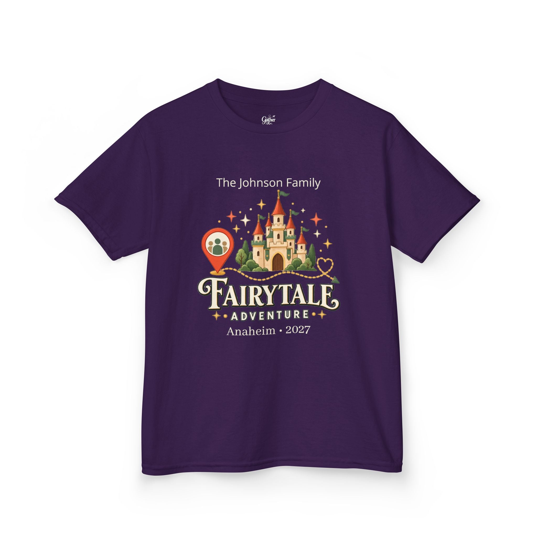 Fairytale Adventure Kids Tee (coral)