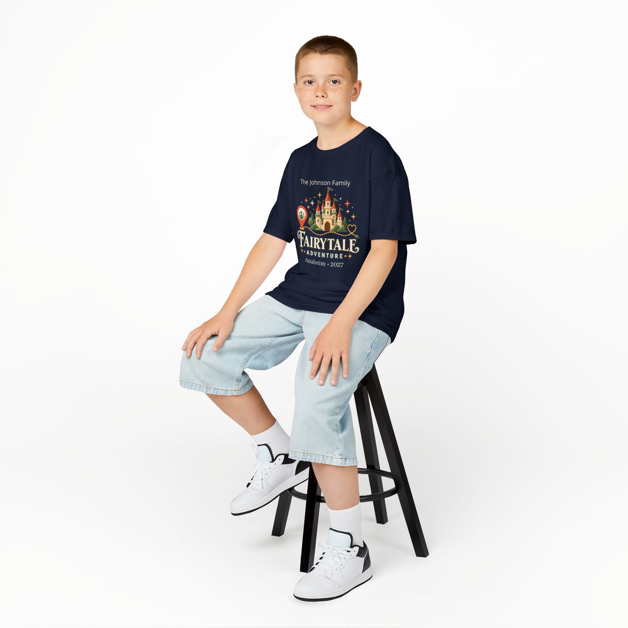 Fairytale Adventure Kids Tee (coral)