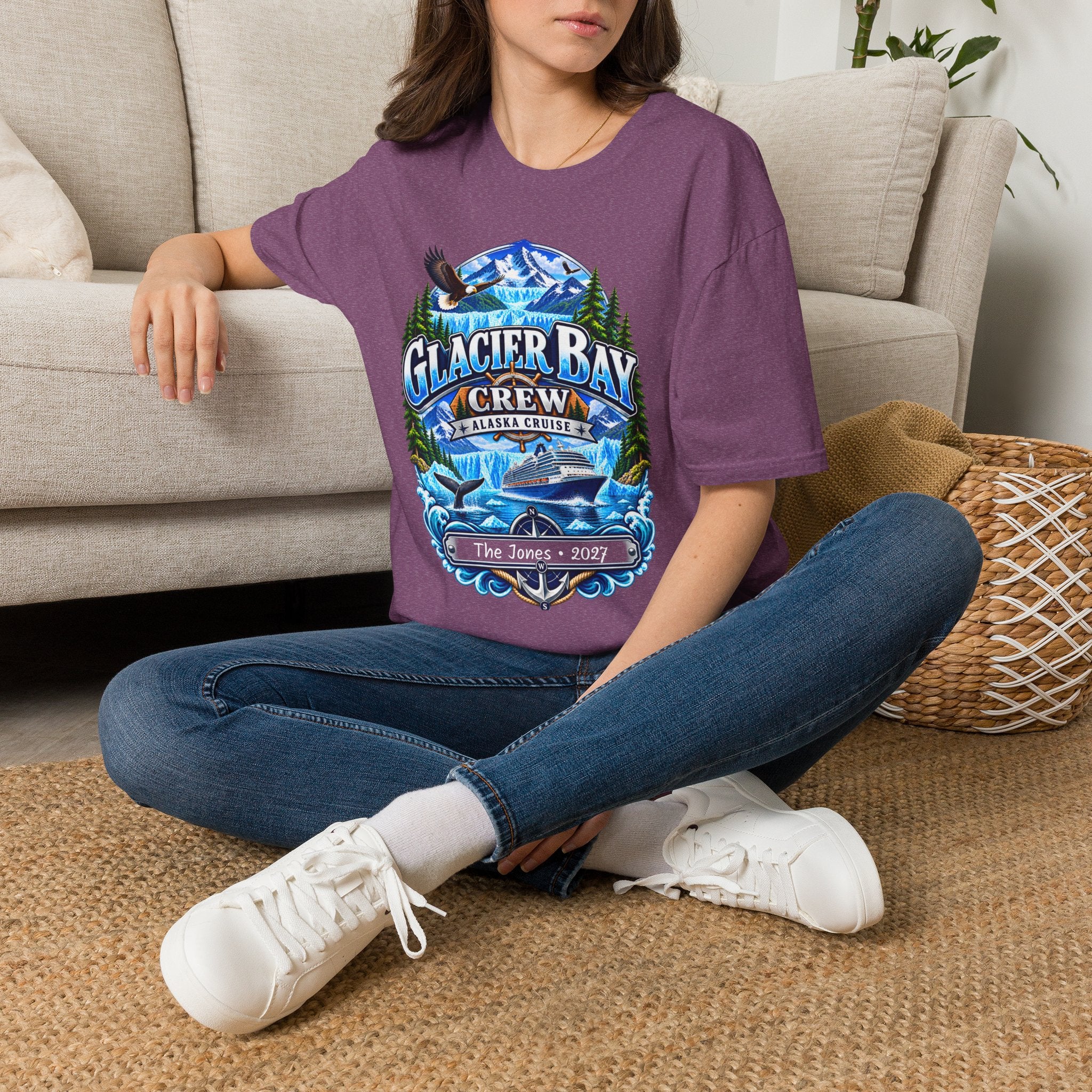 Custom Glacier Bay Alaska Cruise Tee
