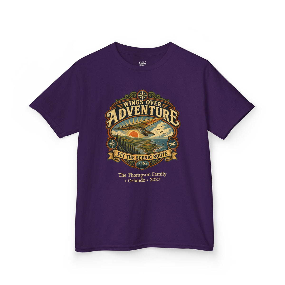Wings Over Adventure - Kids Tee