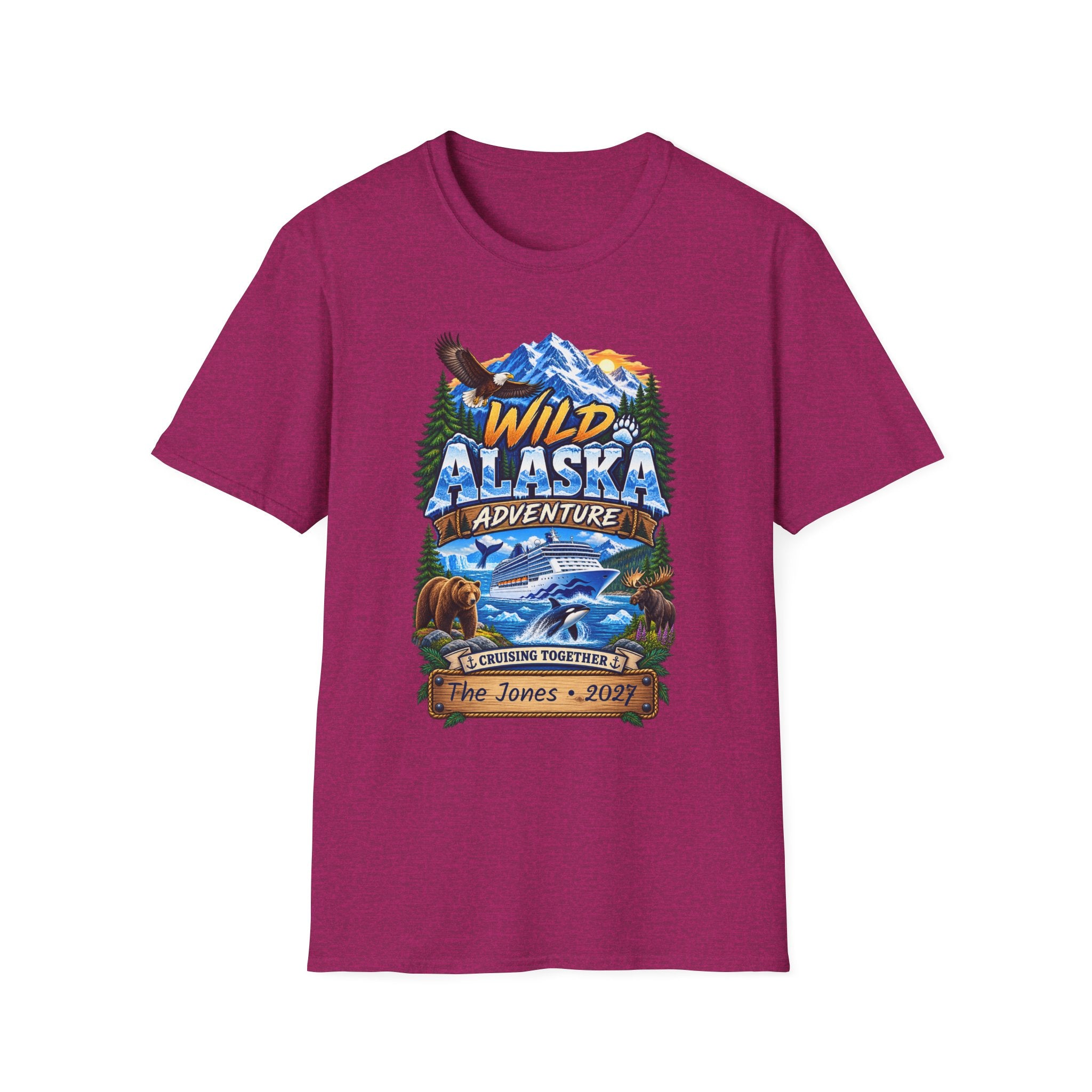 Custom Wild Alaska Cruise Tee