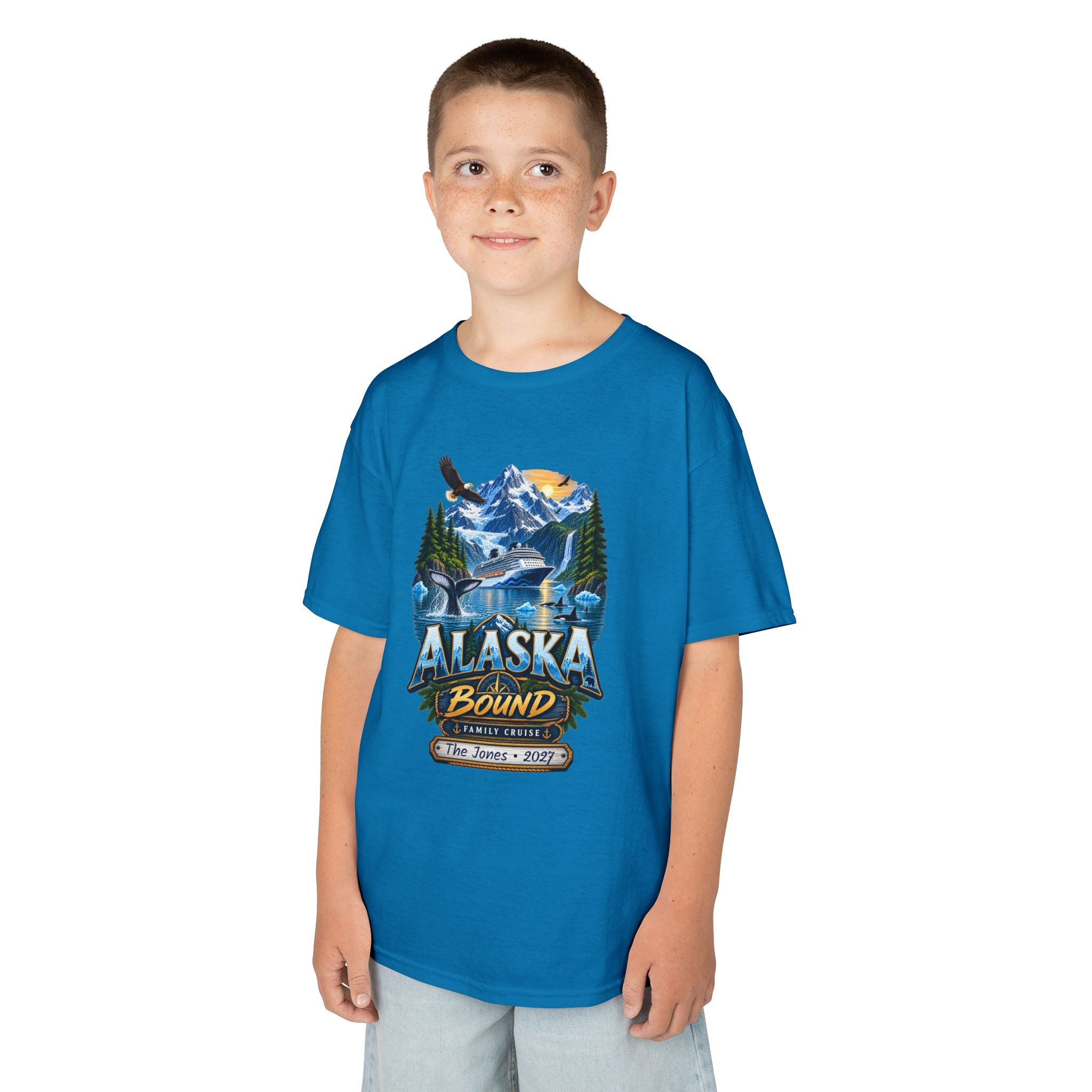 Alaska Bound Cruise Kids Tee