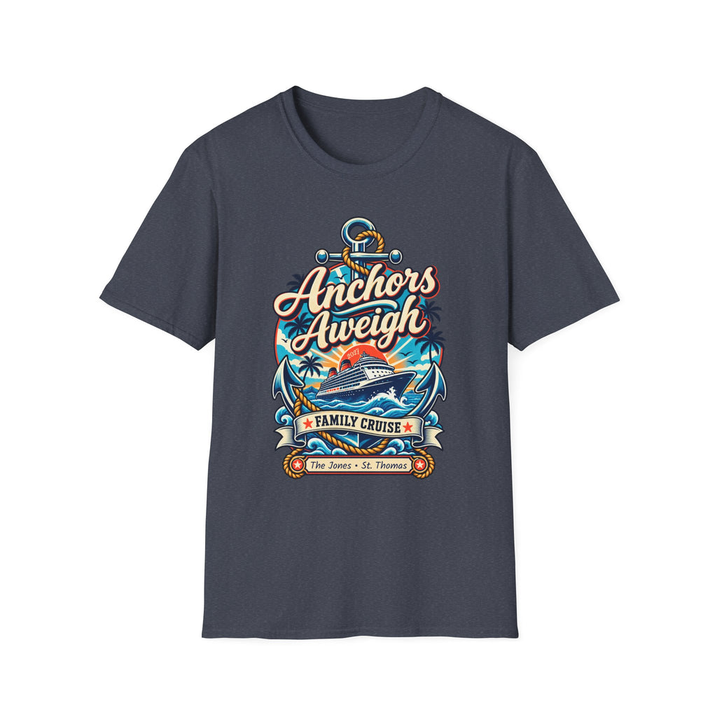 Custom Anchors Aweigh Cruise Tee