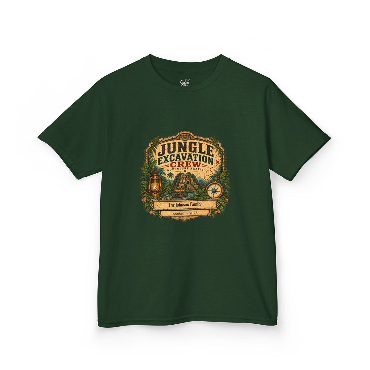 Jungle Excavation Crew - Kids Tee