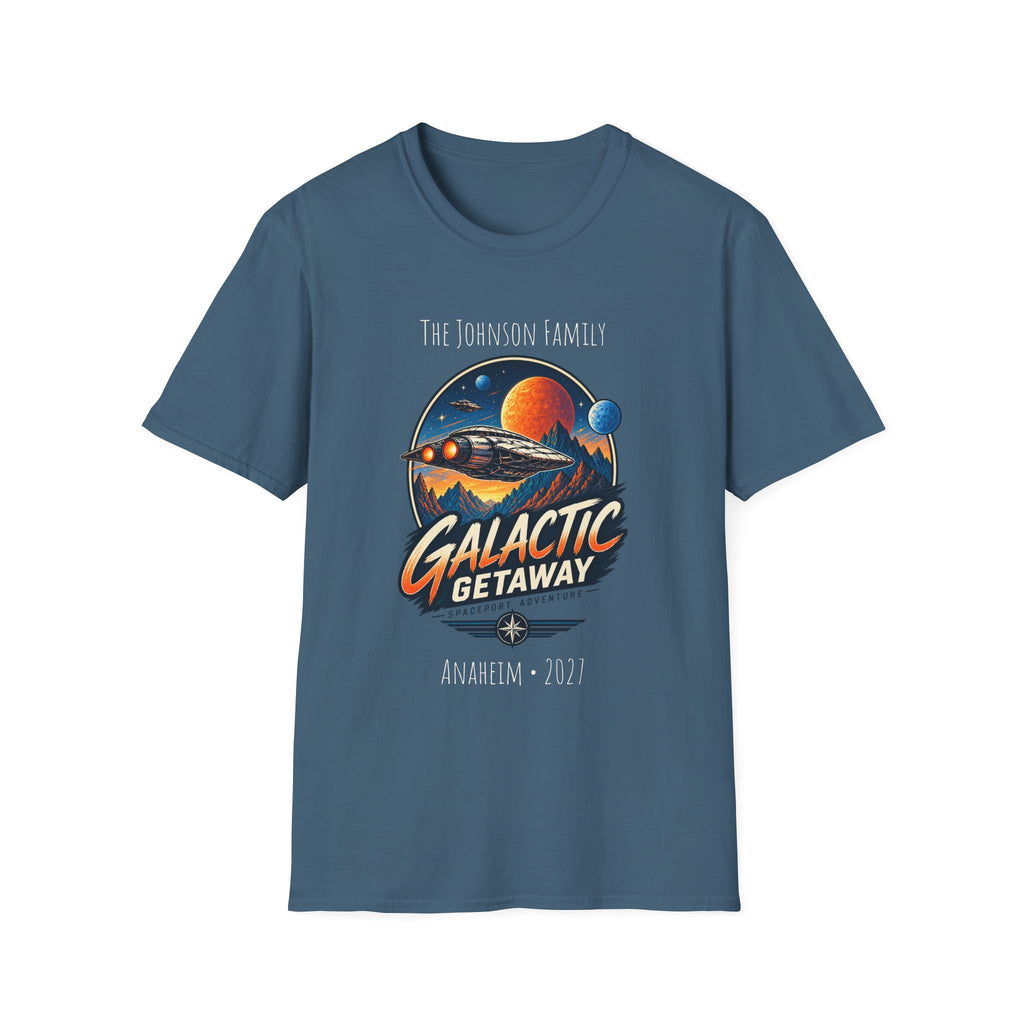 Galactic Getaway Space Adventure Park Tee