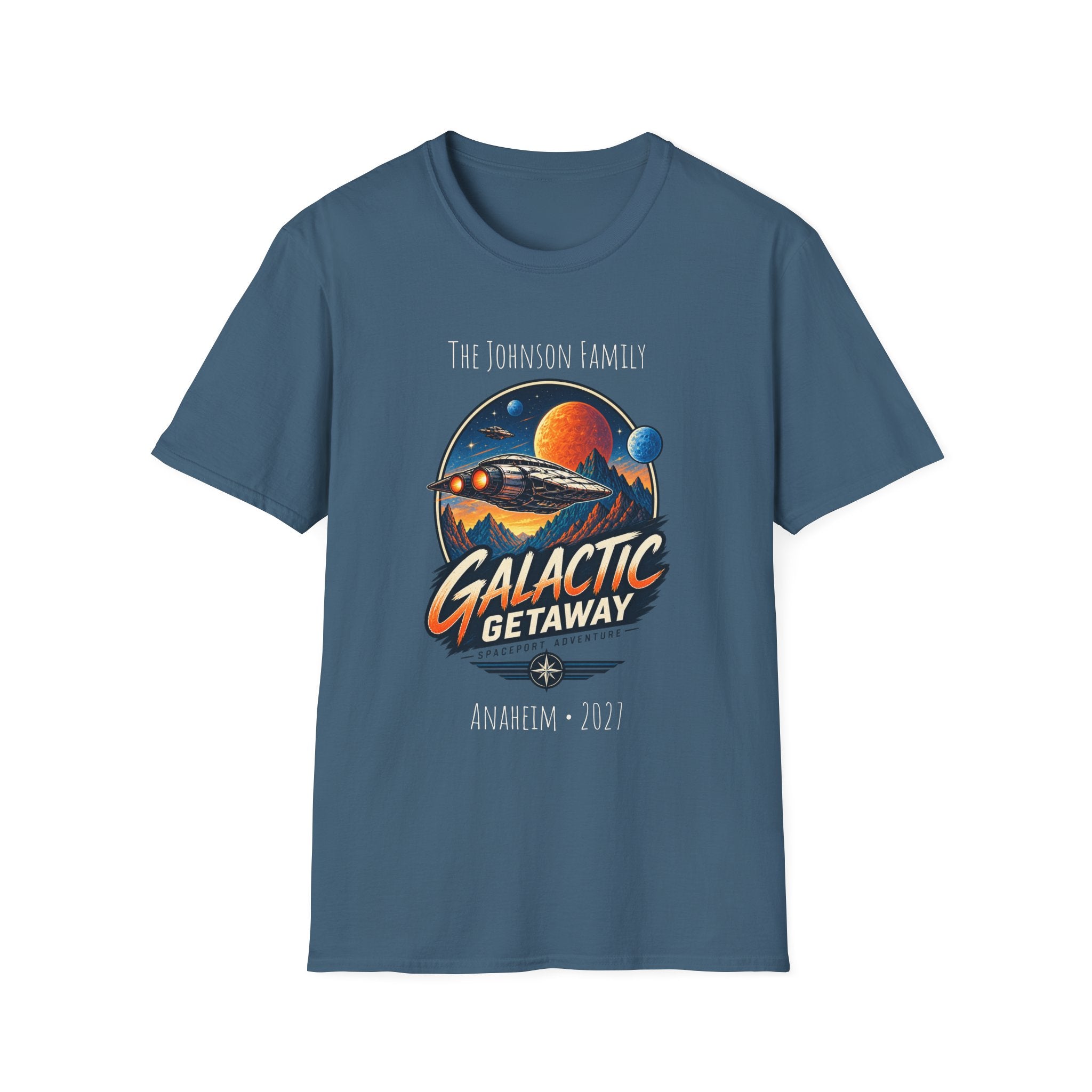 Galactic Getaway Space Adventure Park Tee