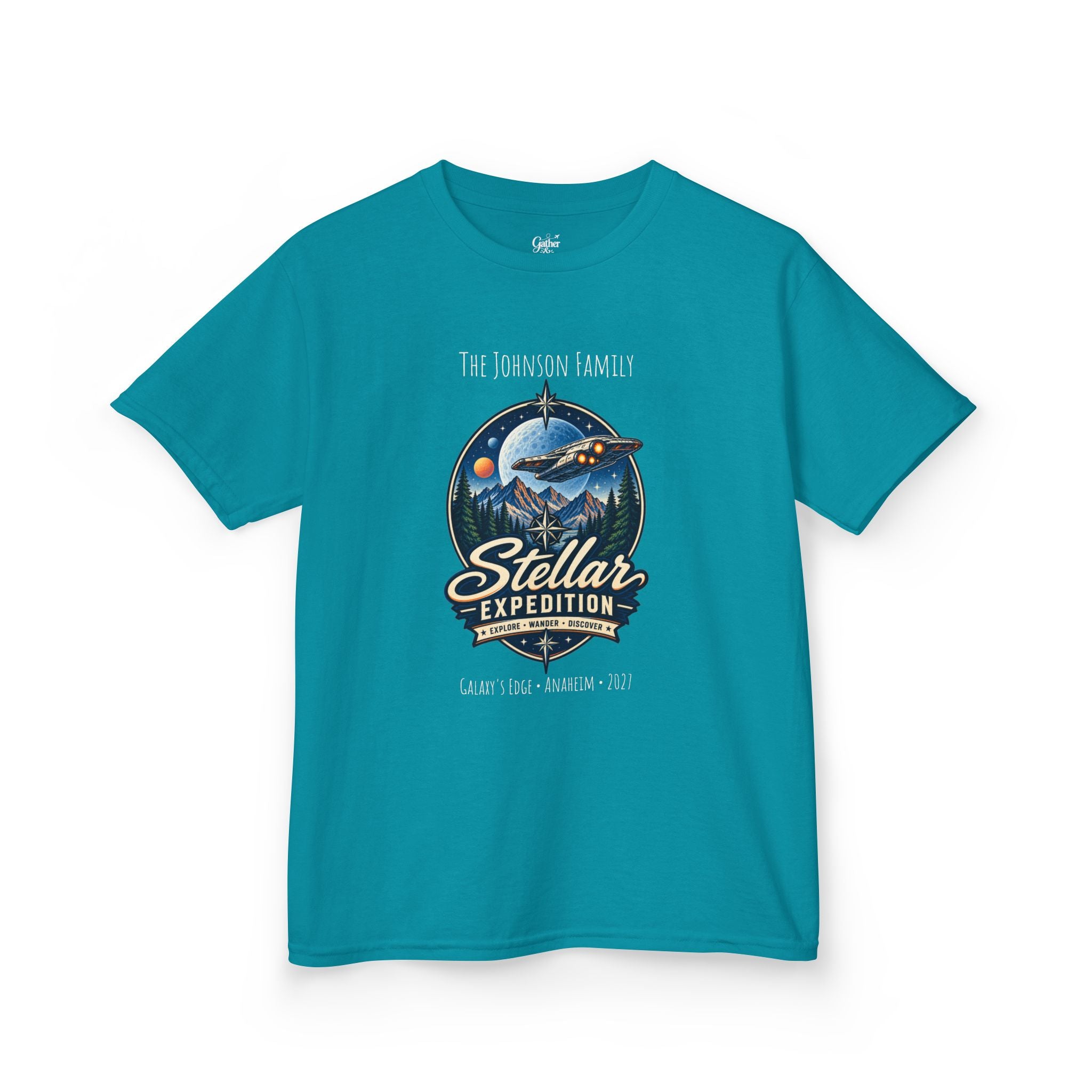 Stellar Expedition Space Adventure Park Kids Tee