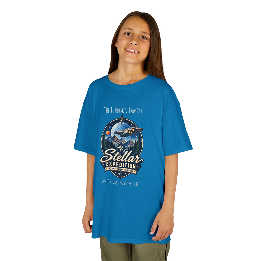 Stellar Expedition Space Adventure Park Kids Tee
