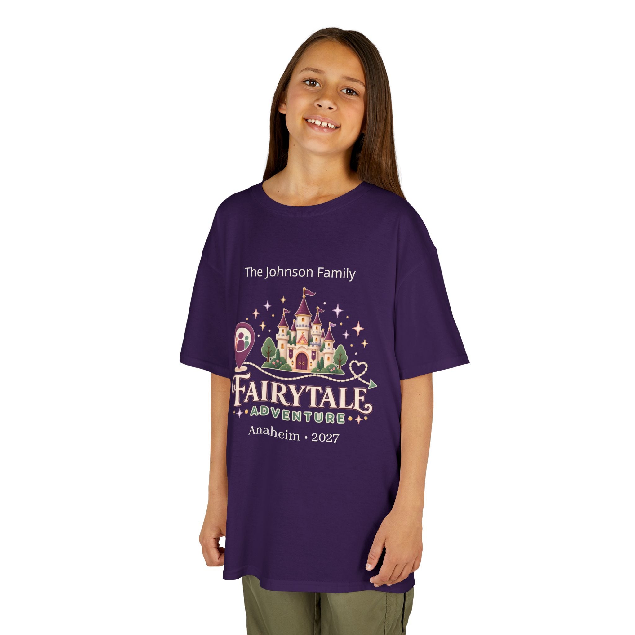 Fairytale Adventure Kids Tee (purple)