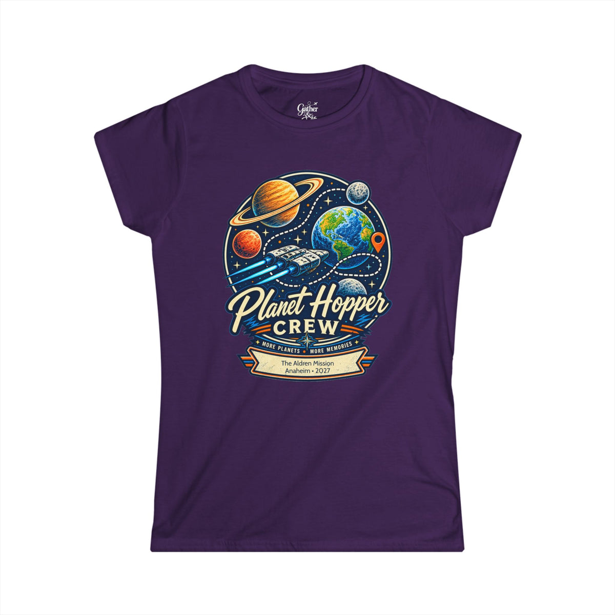 Planet Hopper Crew - Ladies Tee