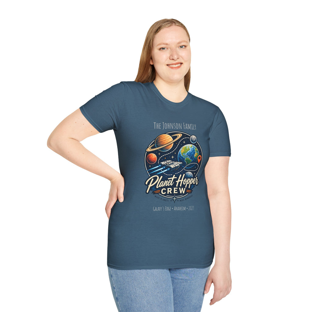 Planet Hopper Crew Space Adventure Park Tee