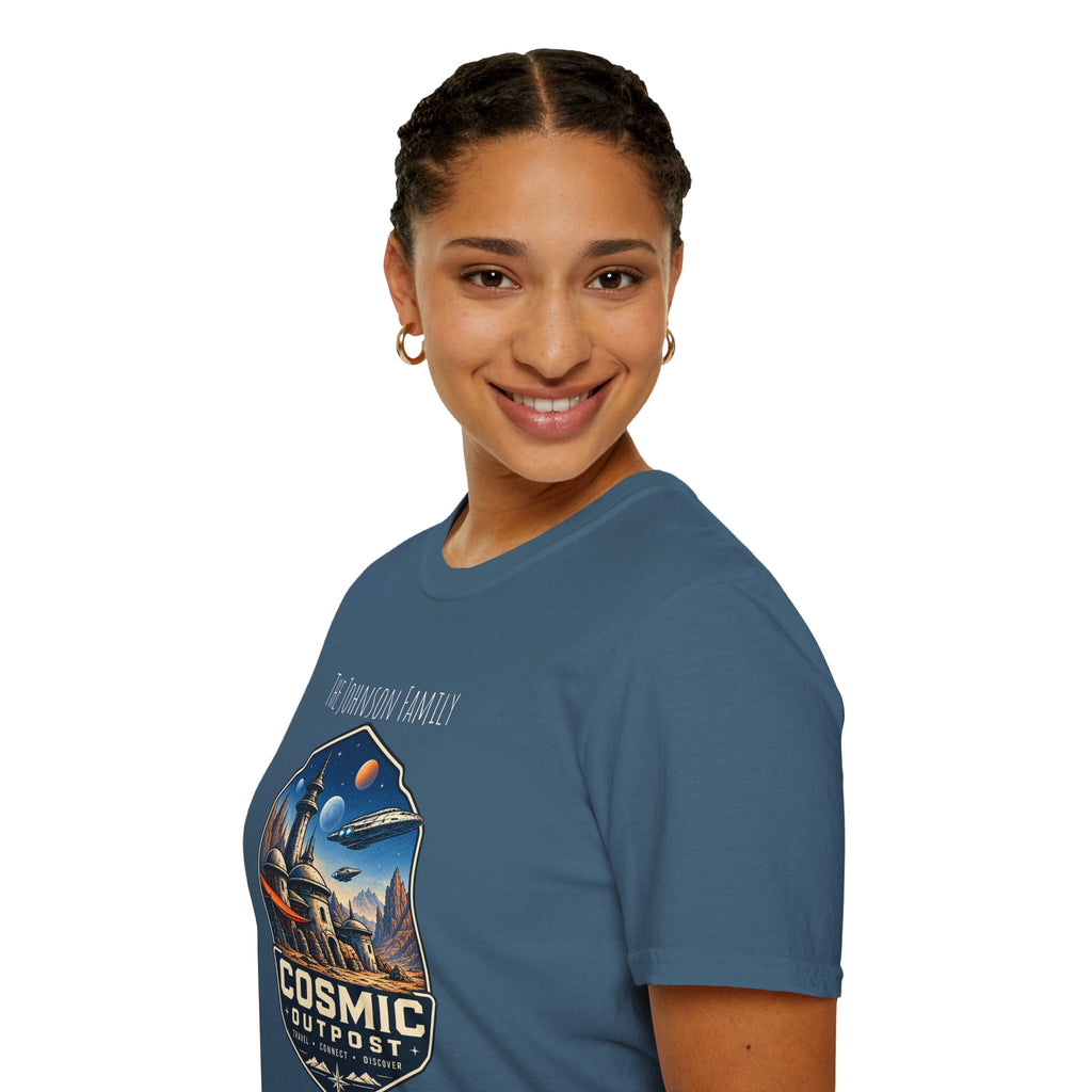 Cosmic Outpost Space Adventure Park Tee