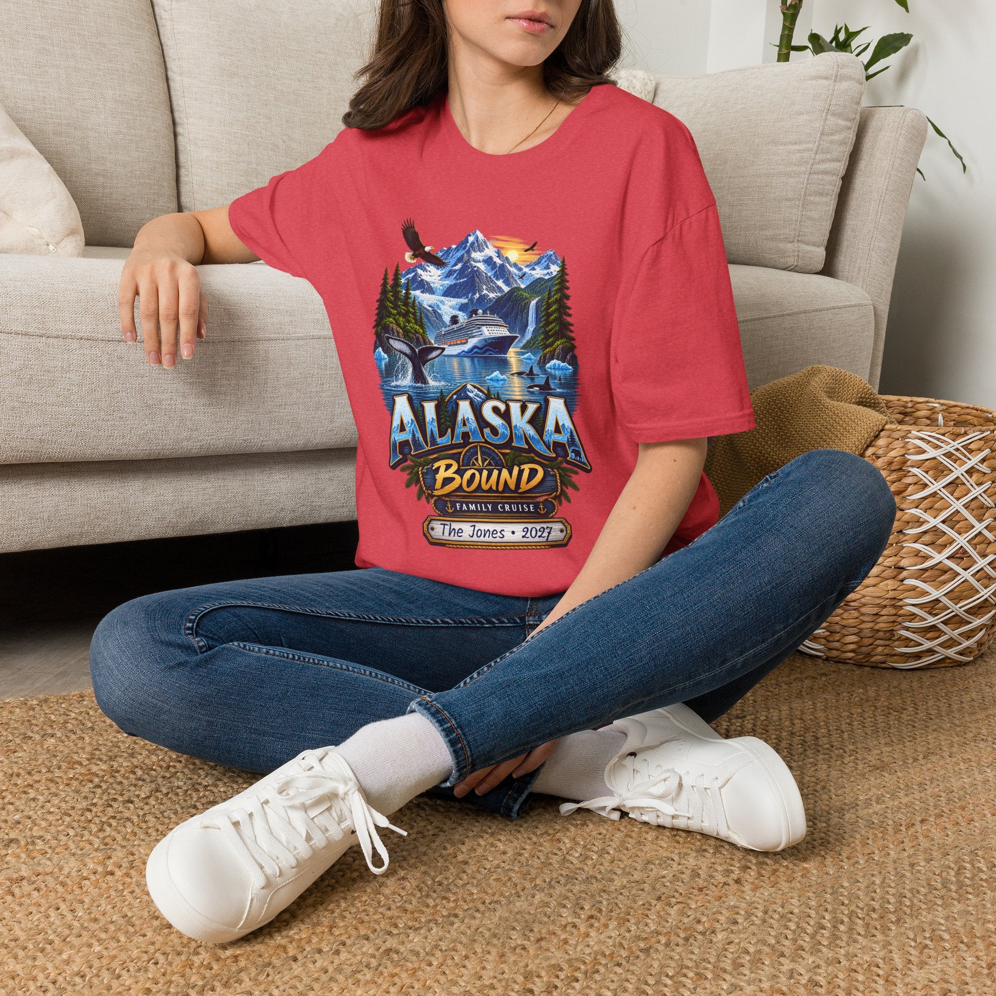 Custom Alaska Bound Cruise Tee