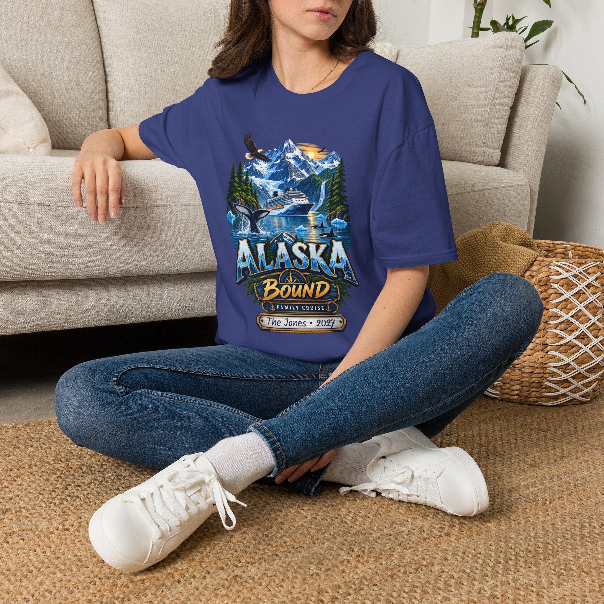 Custom Alaska Bound Cruise Tee
