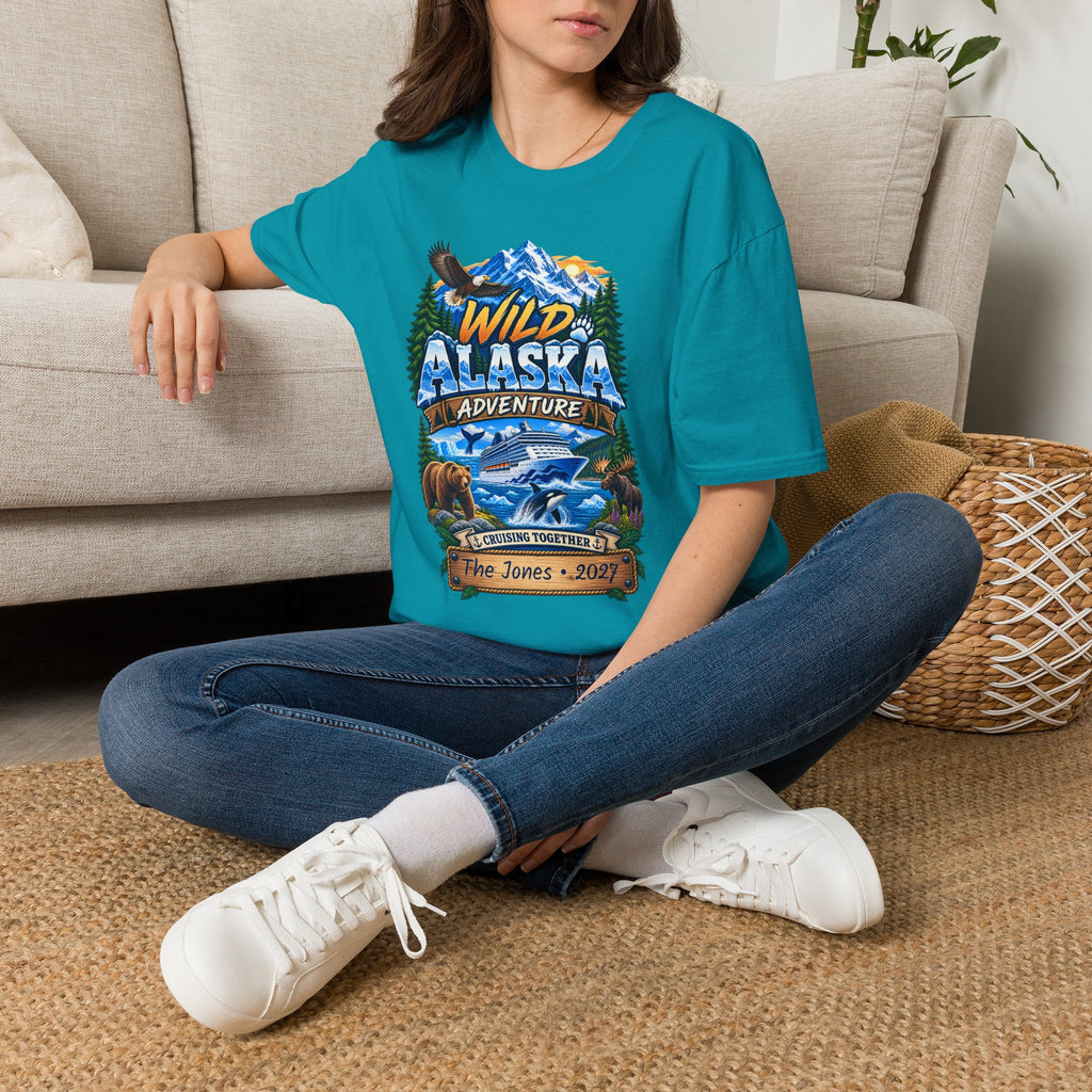 Custom Wild Alaska Cruise Tee