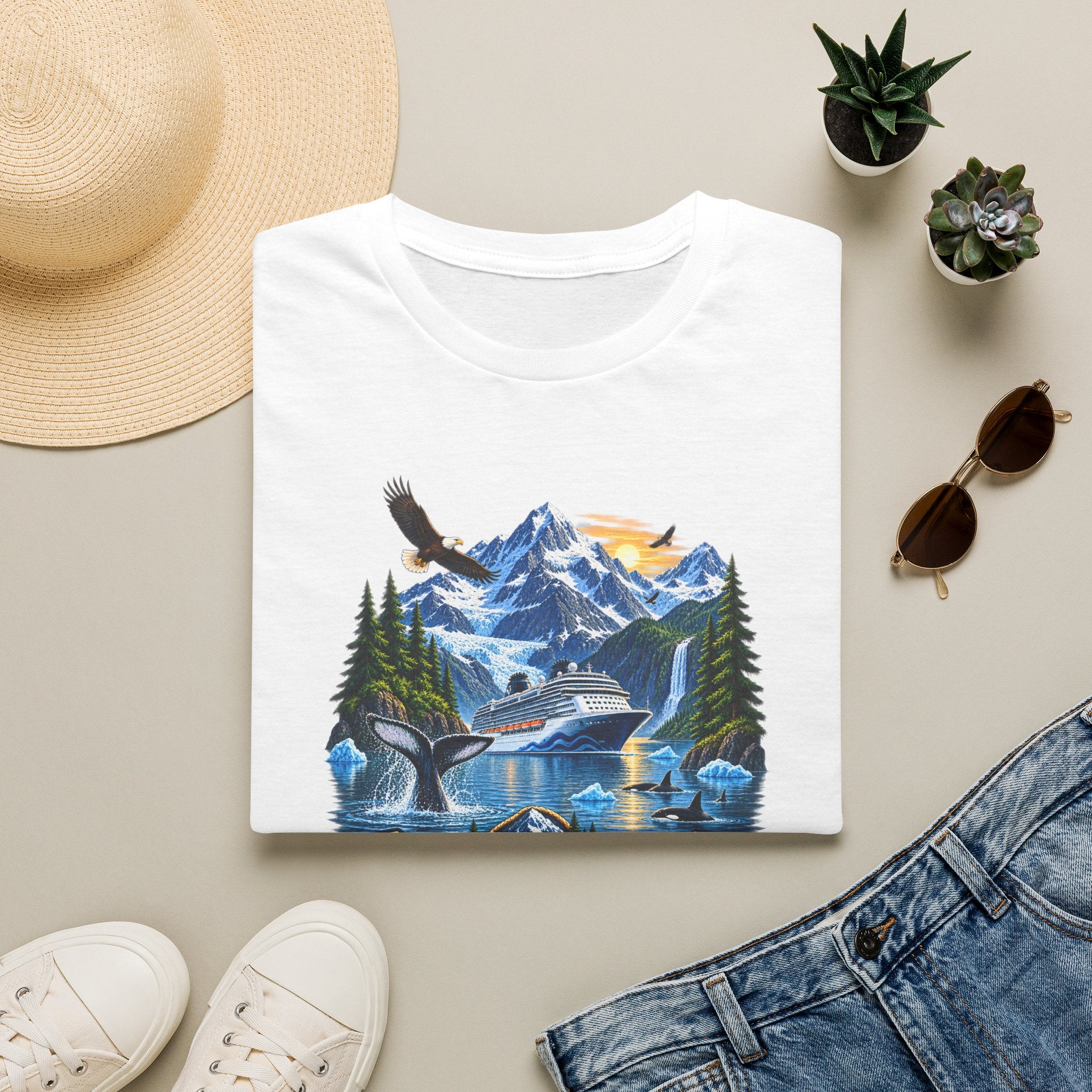 Custom Alaska Bound Cruise Tee