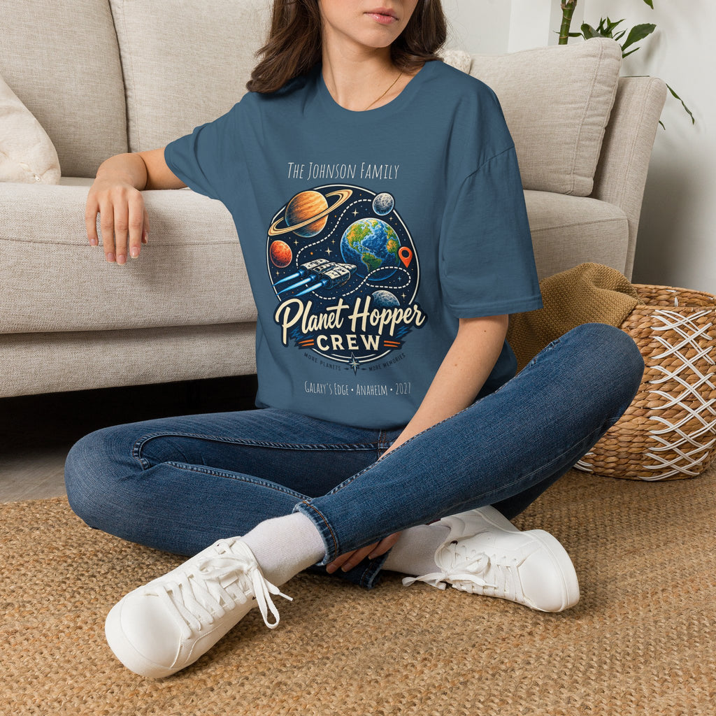 Planet Hopper Crew Space Adventure Park Tee