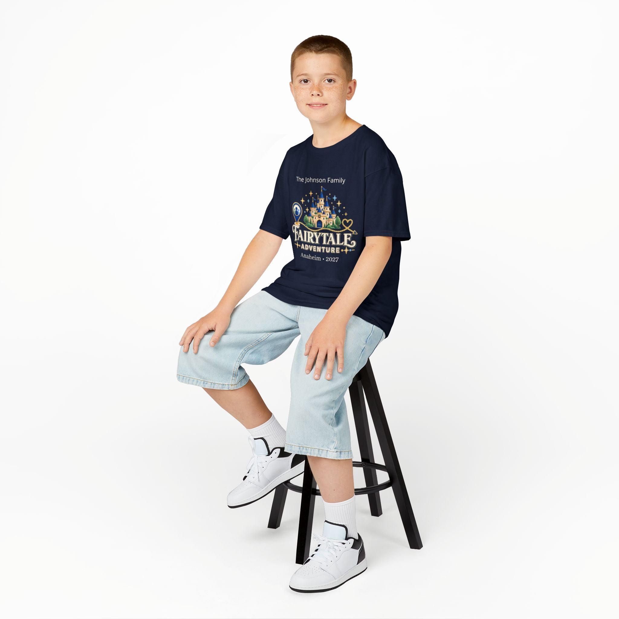 Fairytale Adventure Kids Tee (blue)