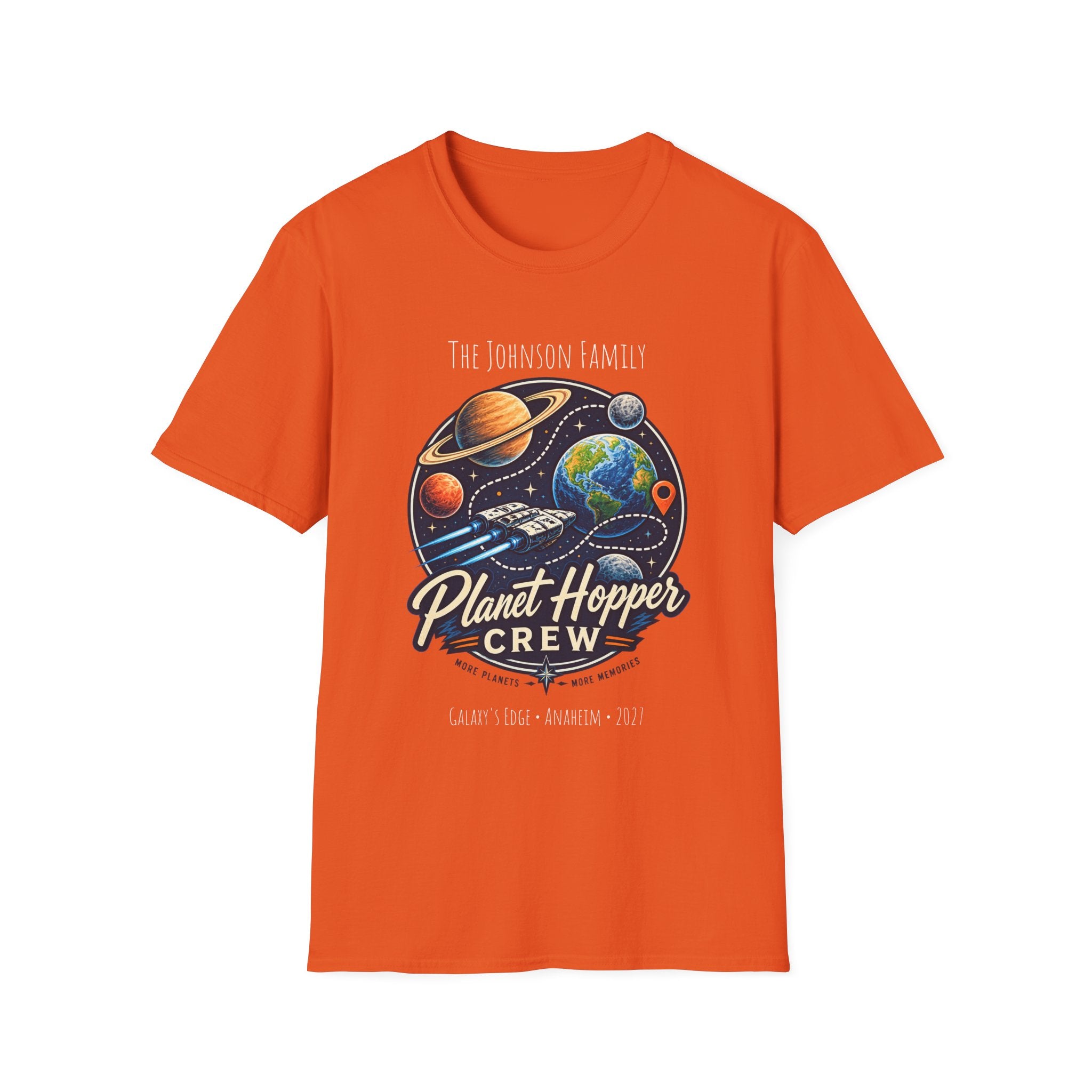 Planet Hopper Crew Space Adventure Park Tee