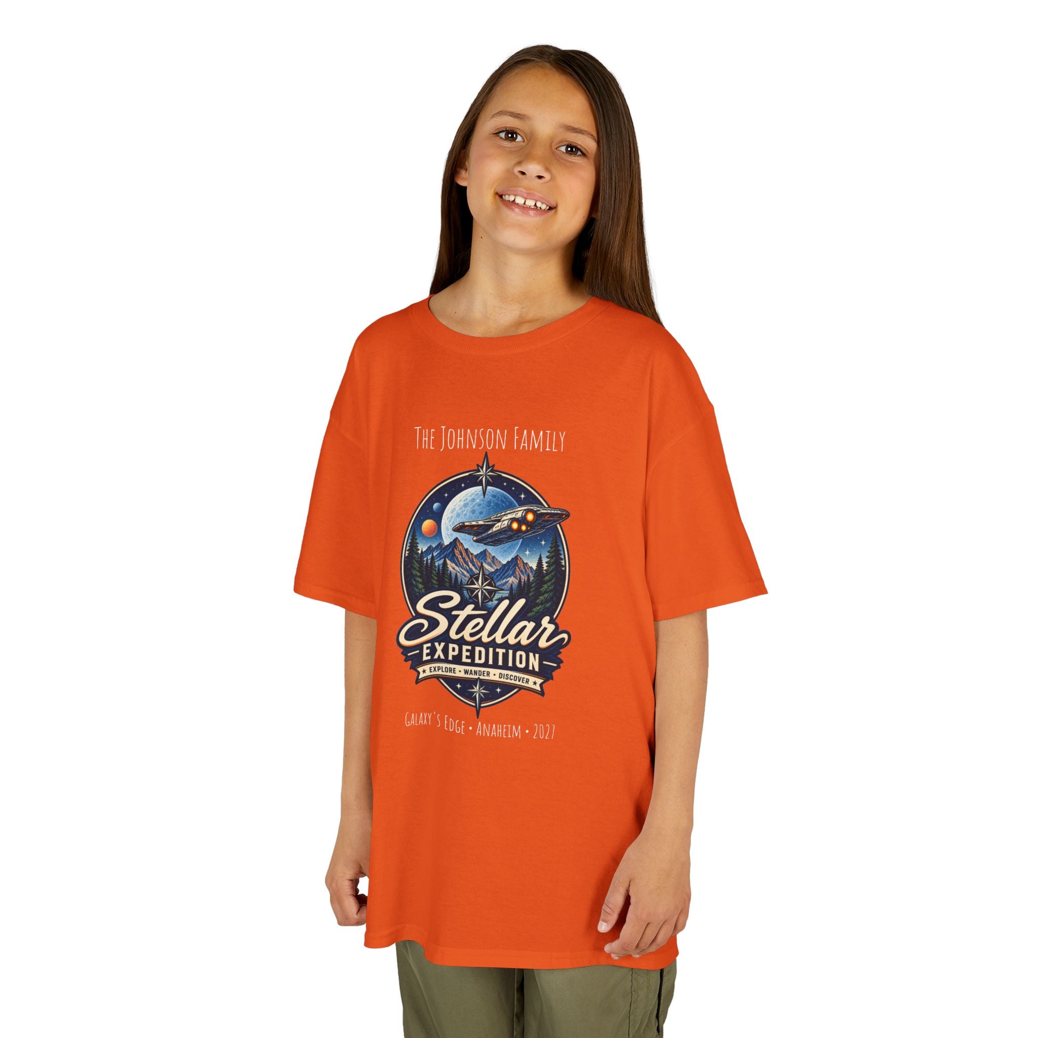 Stellar Expedition Space Adventure Park Kids Tee