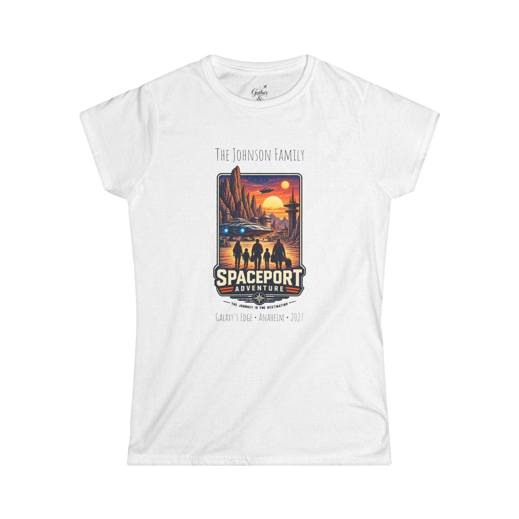 Spaceport Adventure Space Adventure Park Ladies Tee
