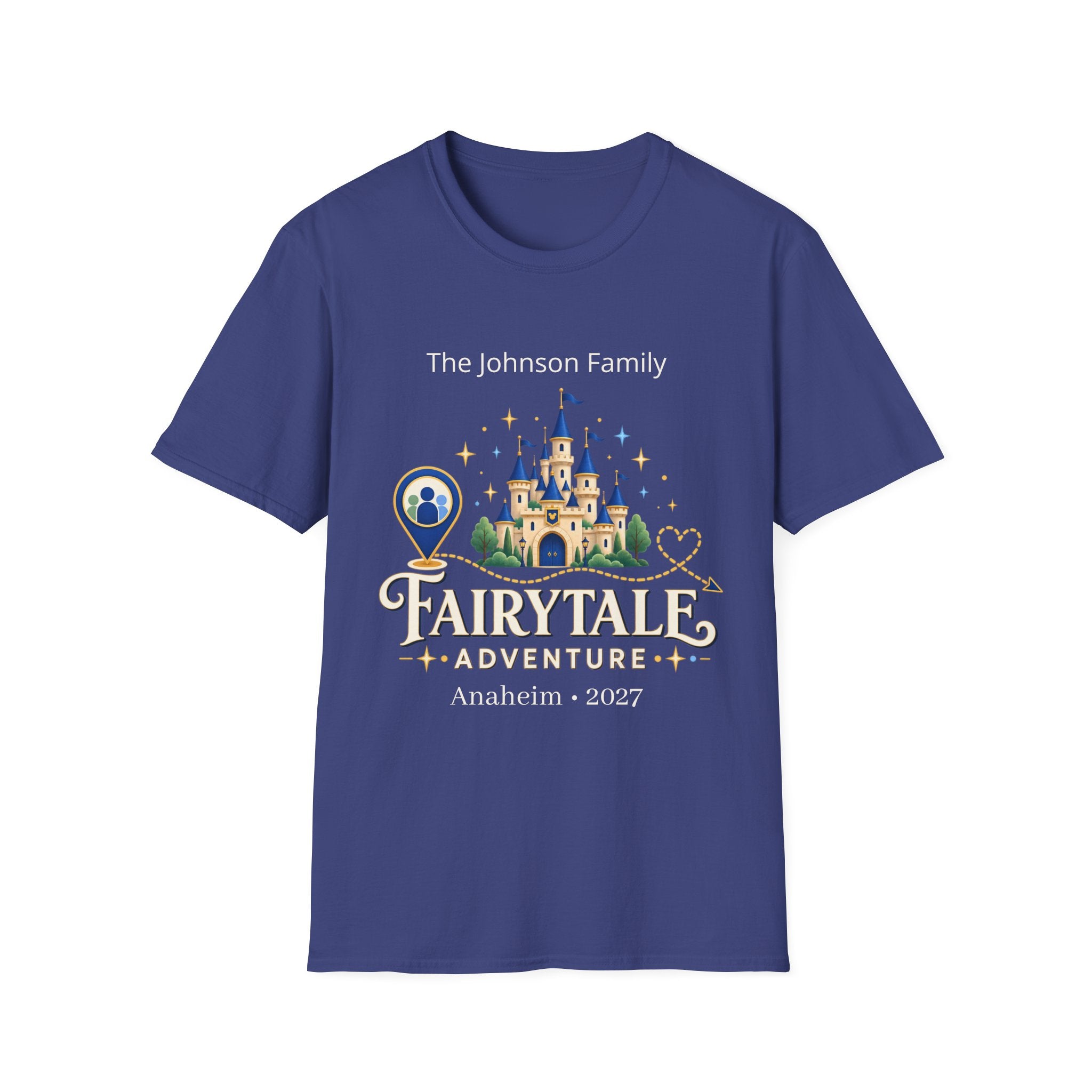 Custom Fairytale Adventure Tee (blue)