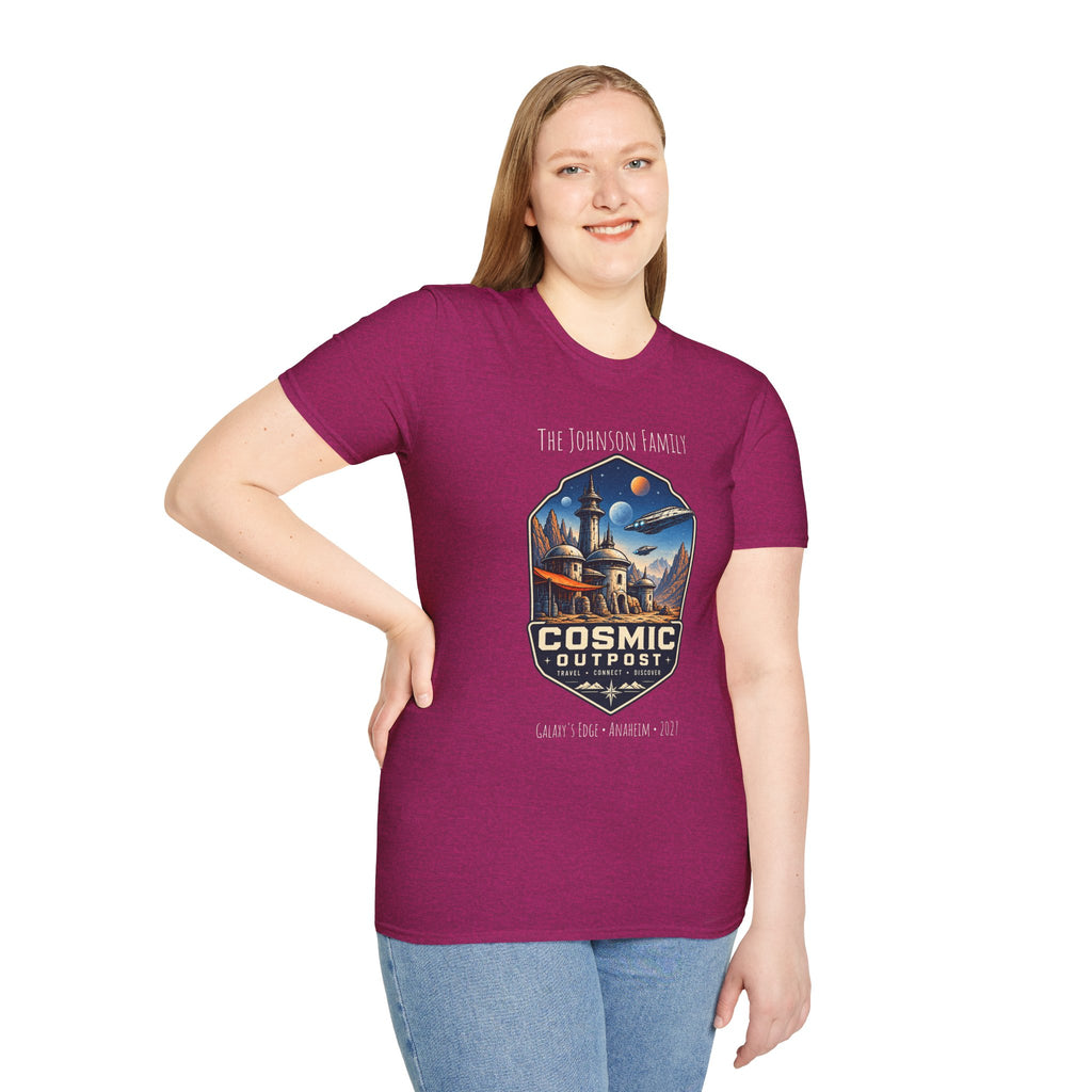 Cosmic Outpost Space Adventure Park Tee