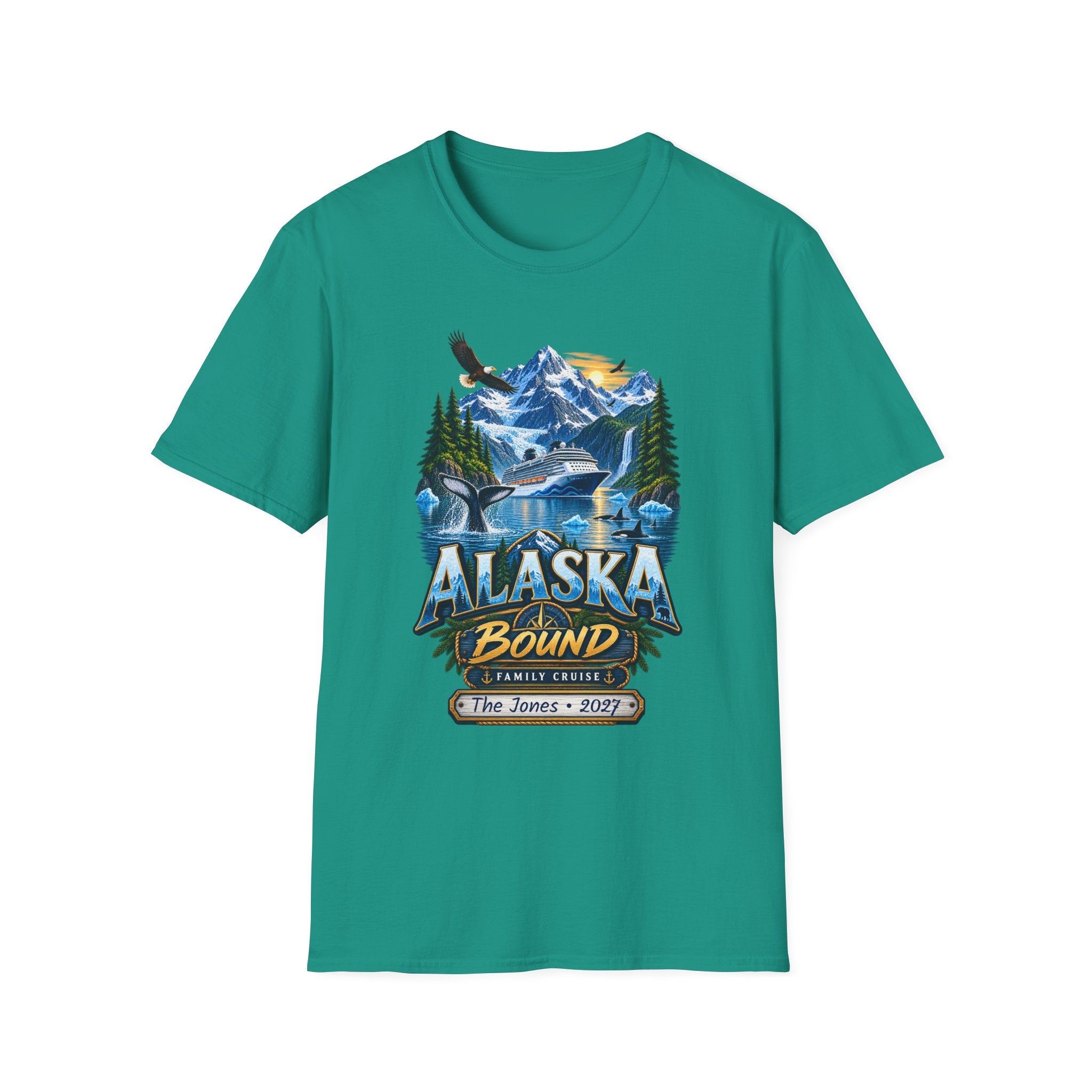 Custom Alaska Bound Cruise Tee