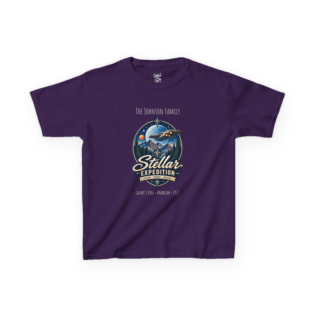 Stellar Expedition Space Adventure Park Kids Tee