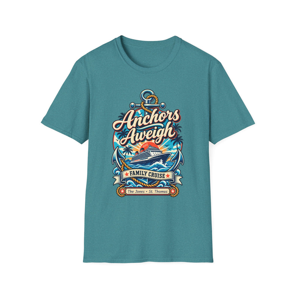 Custom Anchors Aweigh Cruise Tee