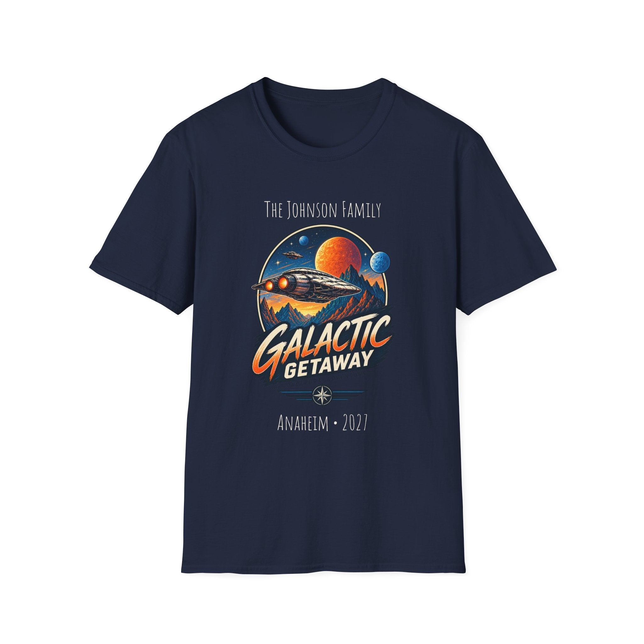 Galactic Getaway Space Adventure Park Tee