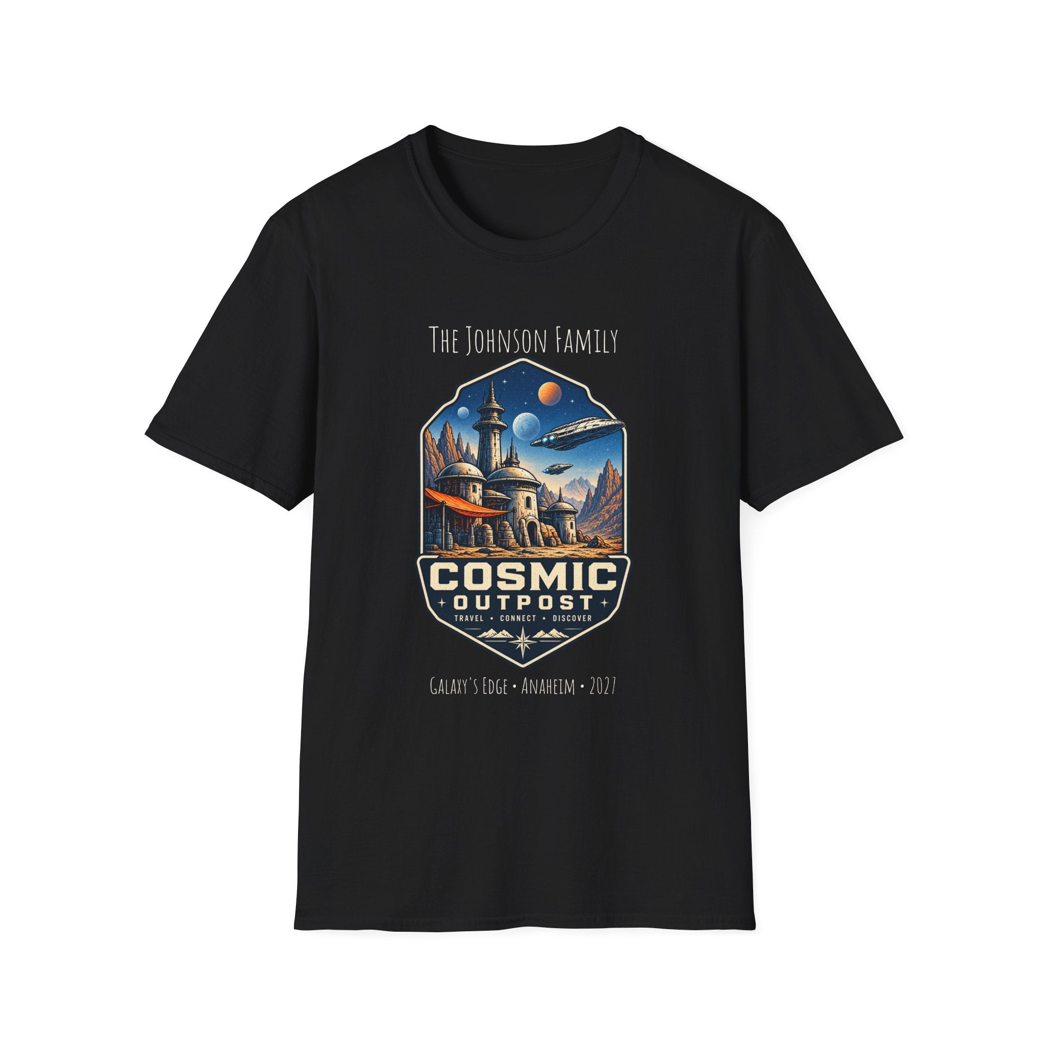 Cosmic Outpost Space Adventure Park Tee