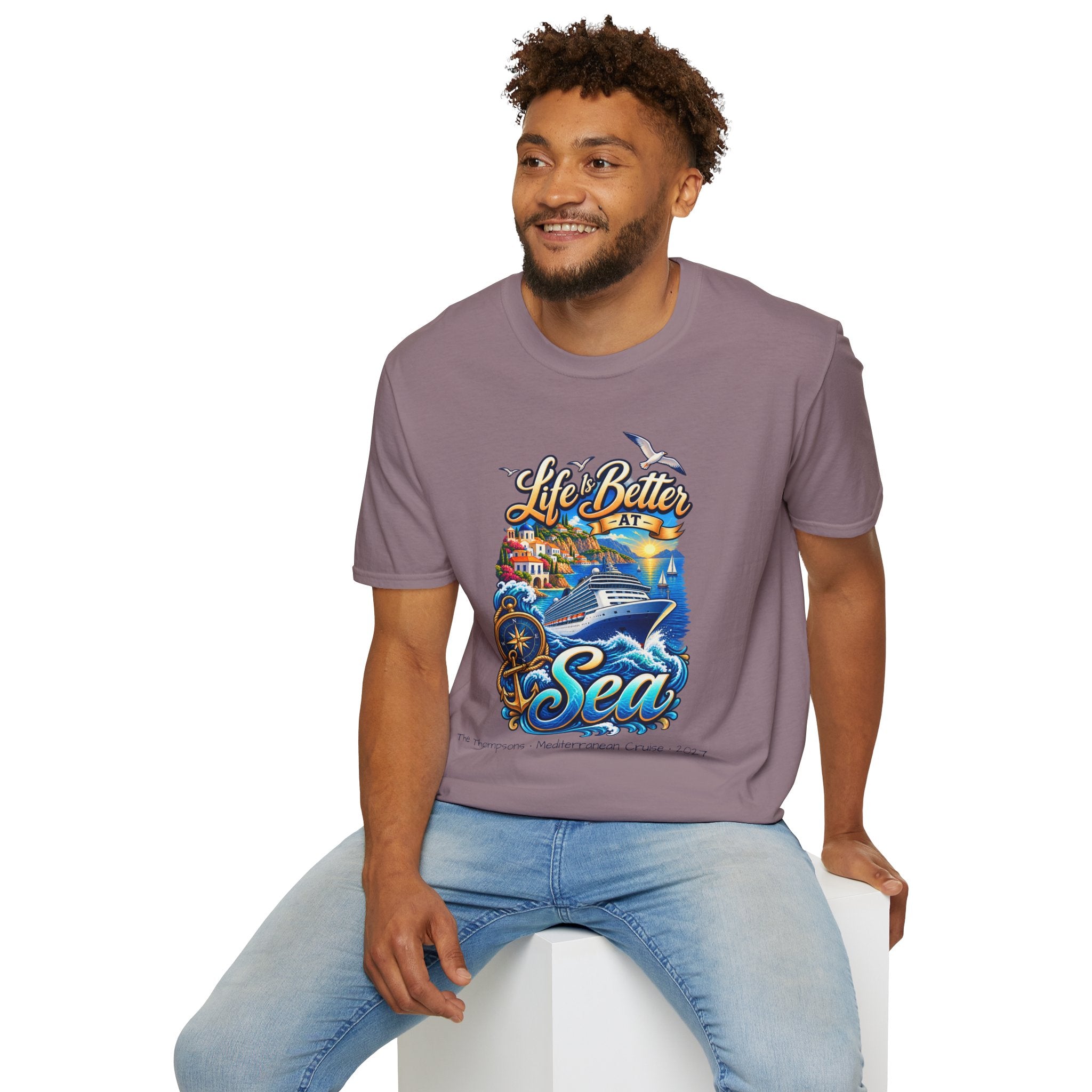 Mediterranean Cruise Life is Better at Sea Tee