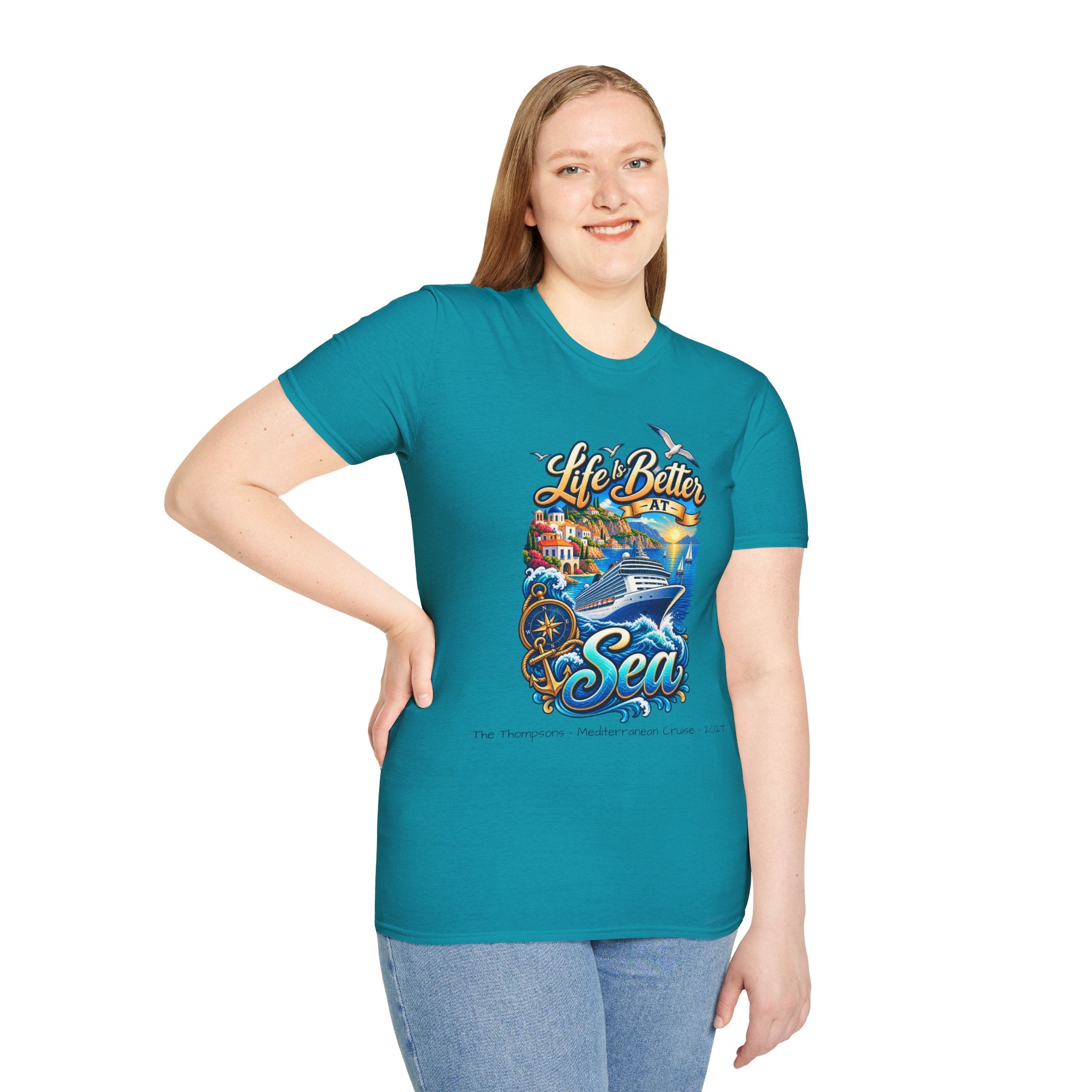 Mediterranean Cruise Life is Better at Sea Tee