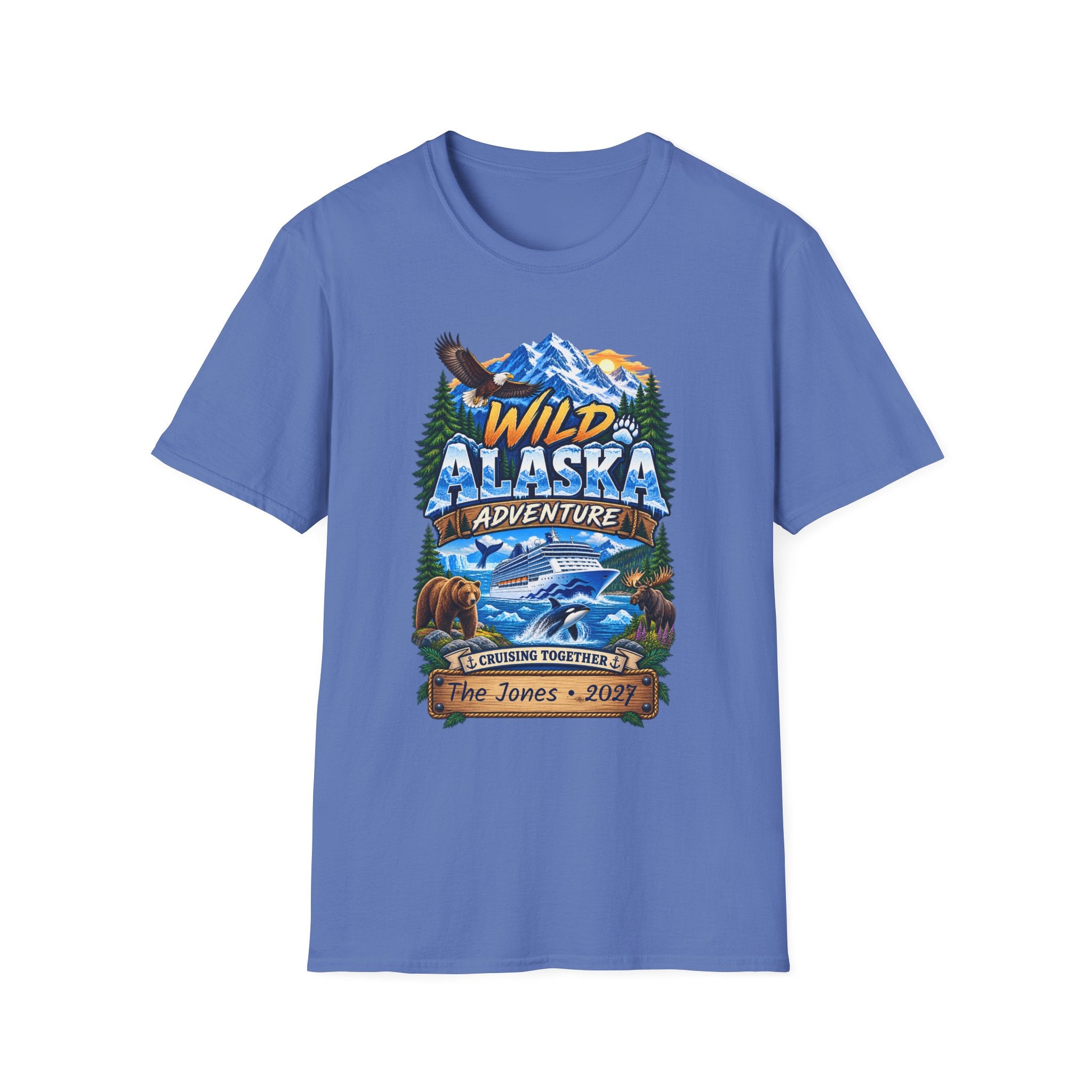 Custom Wild Alaska Cruise Tee