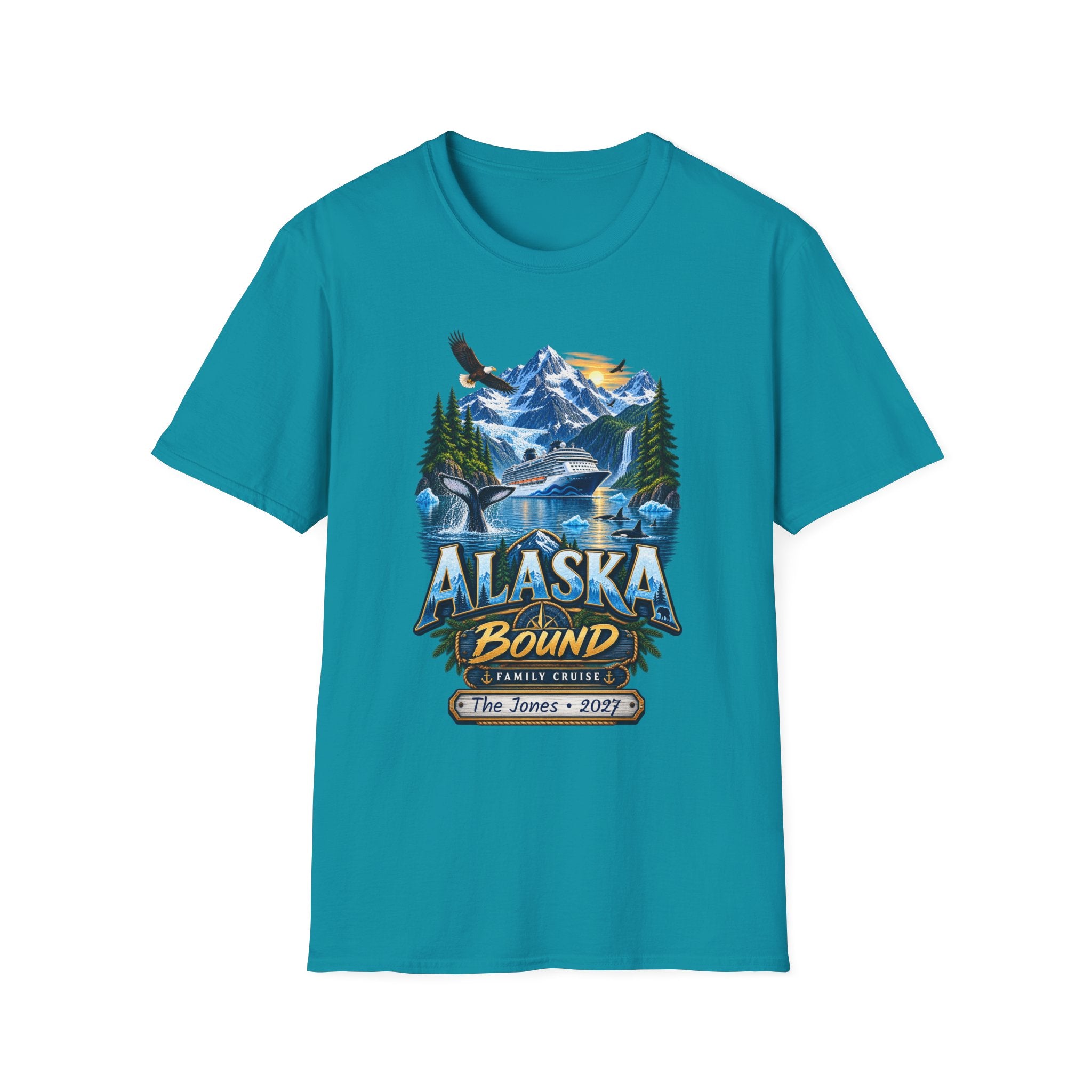 Custom Alaska Bound Cruise Tee