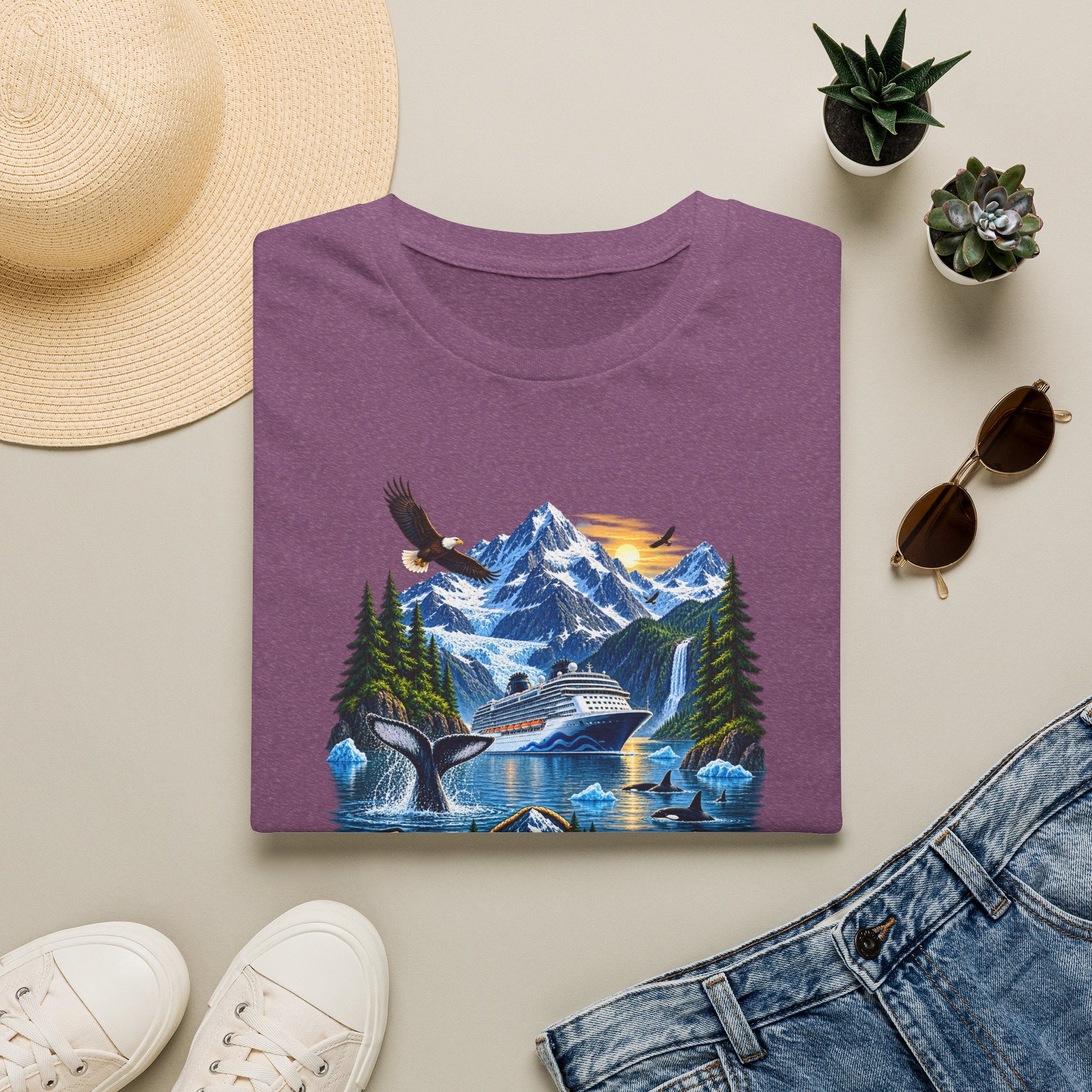 Custom Alaska Bound Cruise Tee
