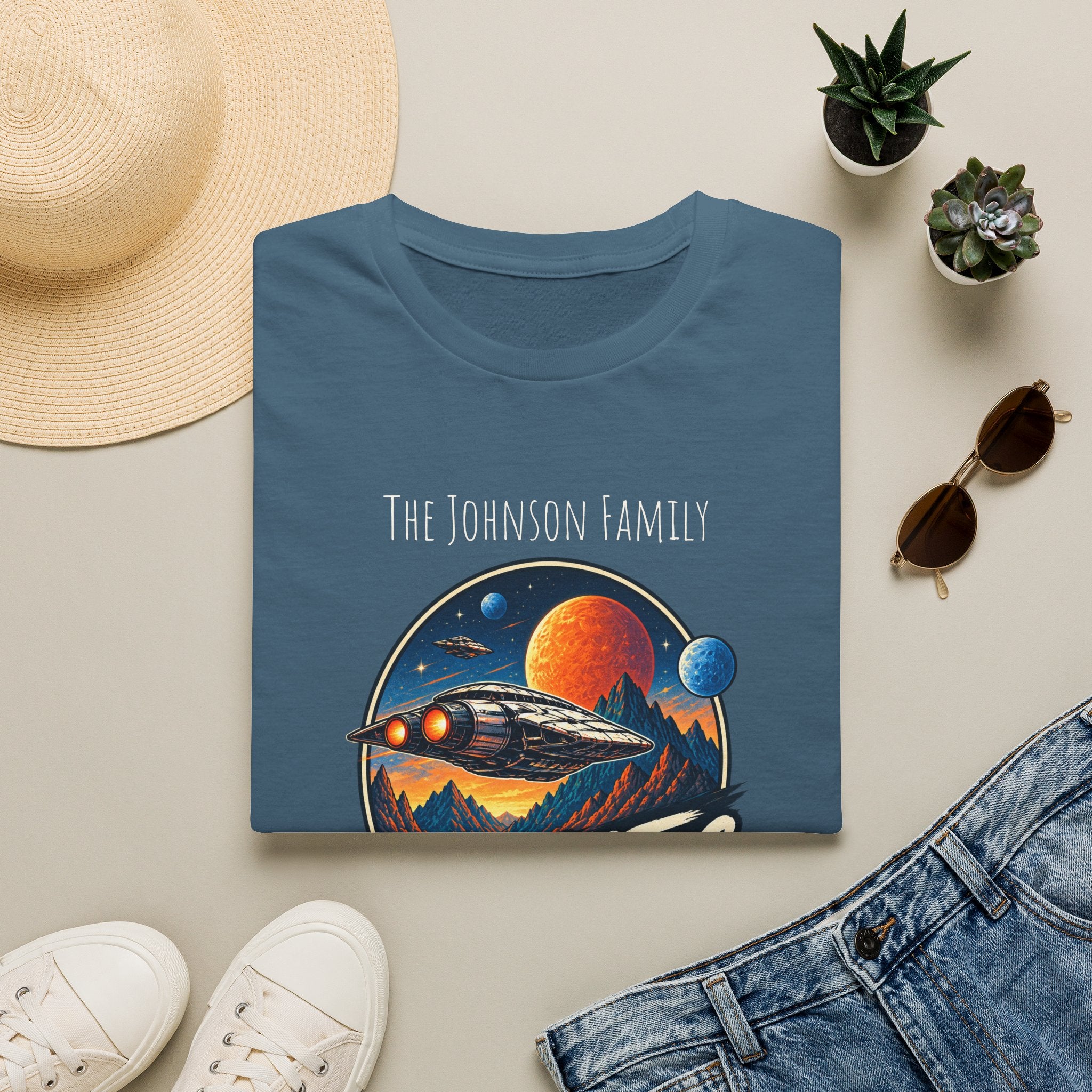 Galactic Getaway Space Adventure Park Tee