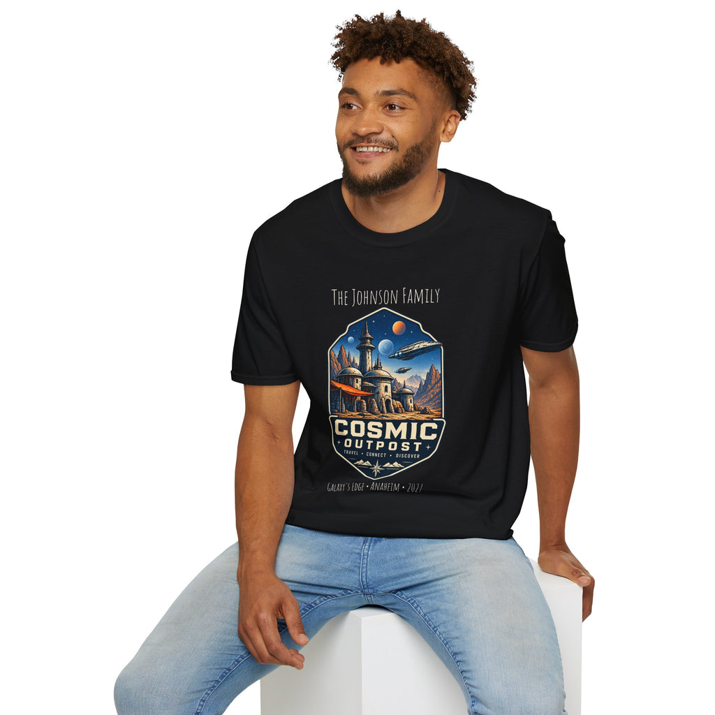 Cosmic Outpost Space Adventure Park Tee