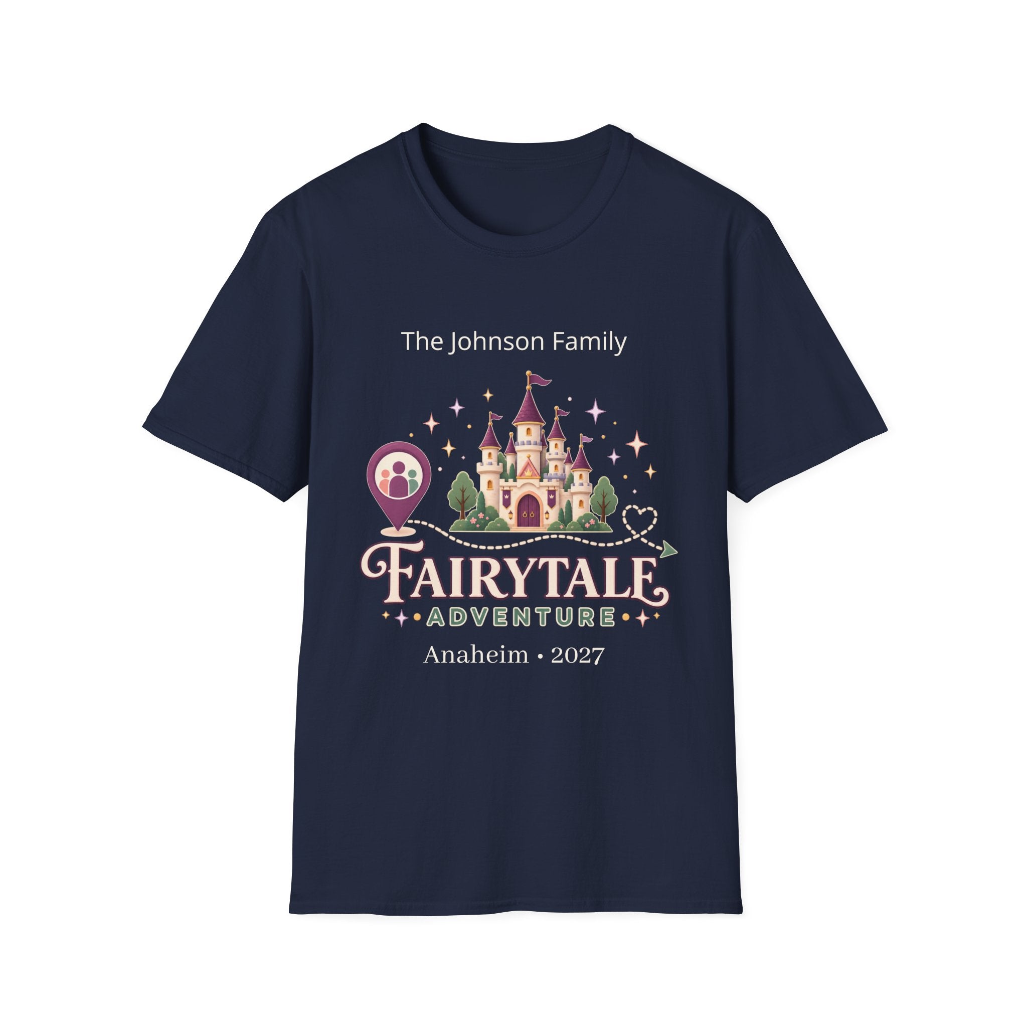 Custom Fairytale Adventure Tee (purple)