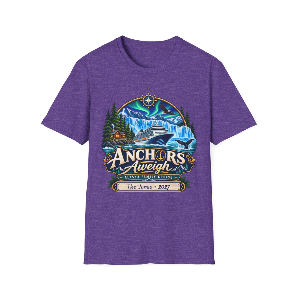 Custom Anchors Aweigh Alaska Cruise Tee