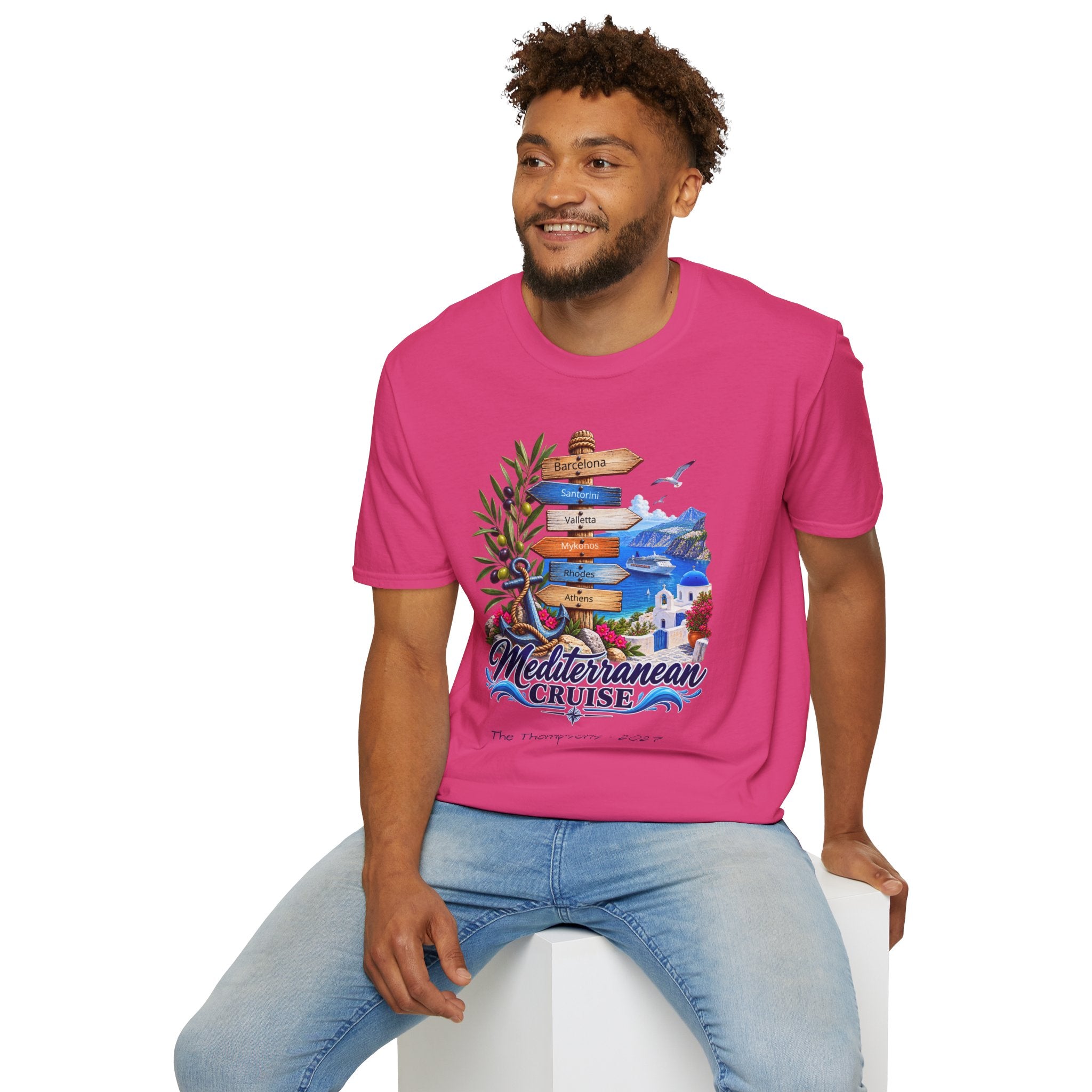 Mediterranean Cruise Ports of Call Tee