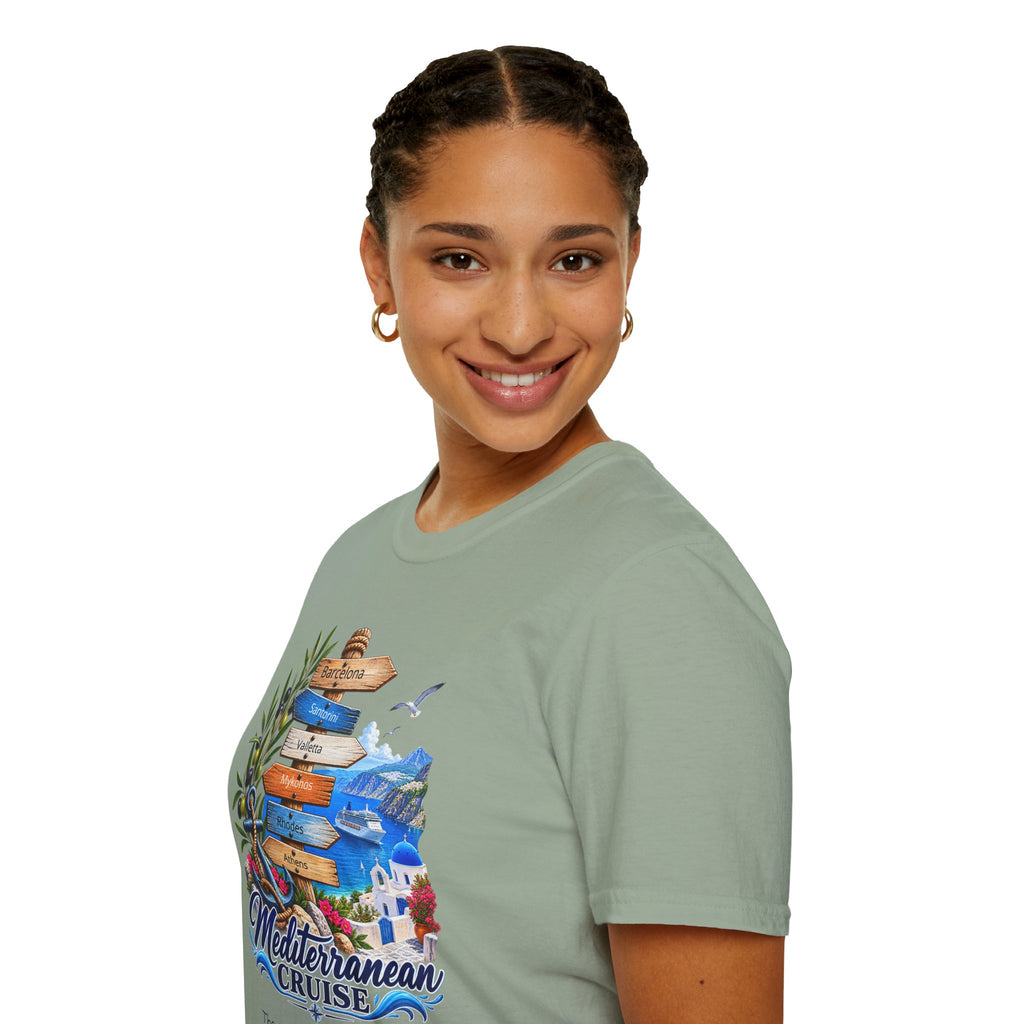 Mediterranean Cruise Ports of Call Tee